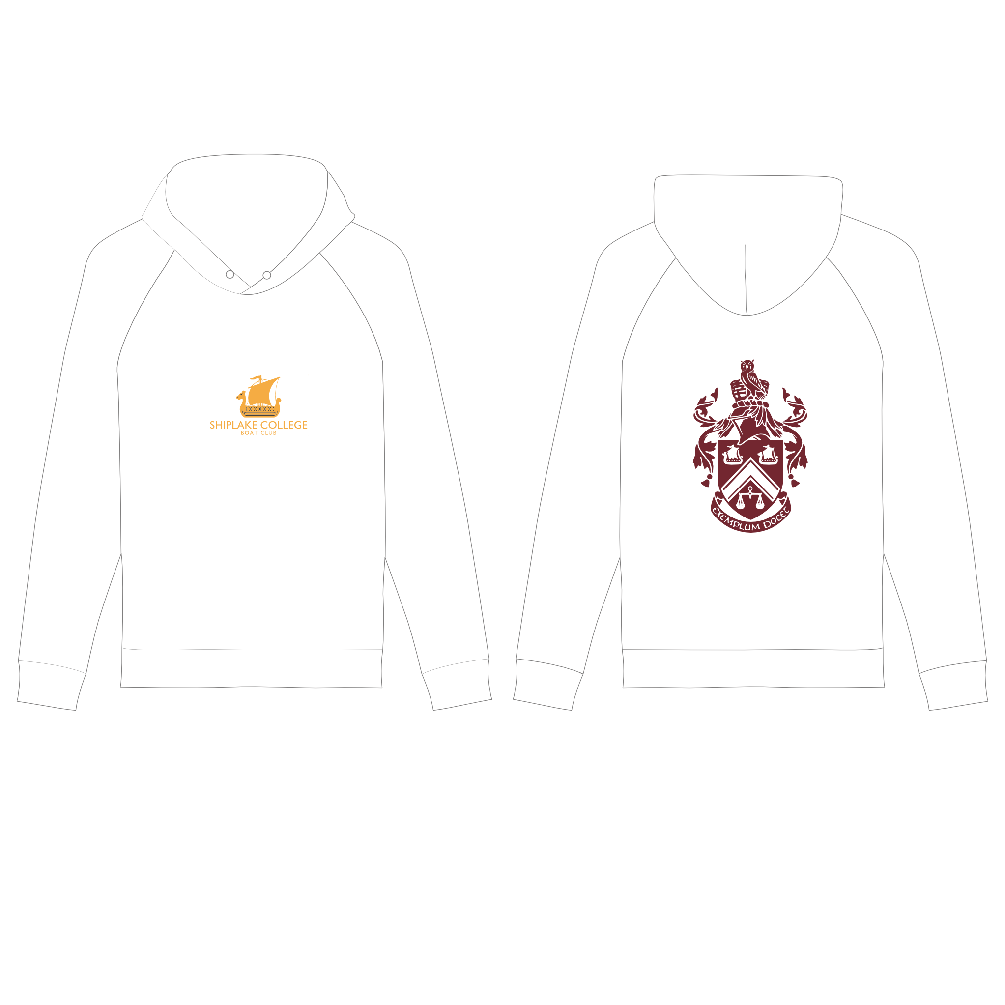 SHIPLAKE COLLEGE SUN HOODIE