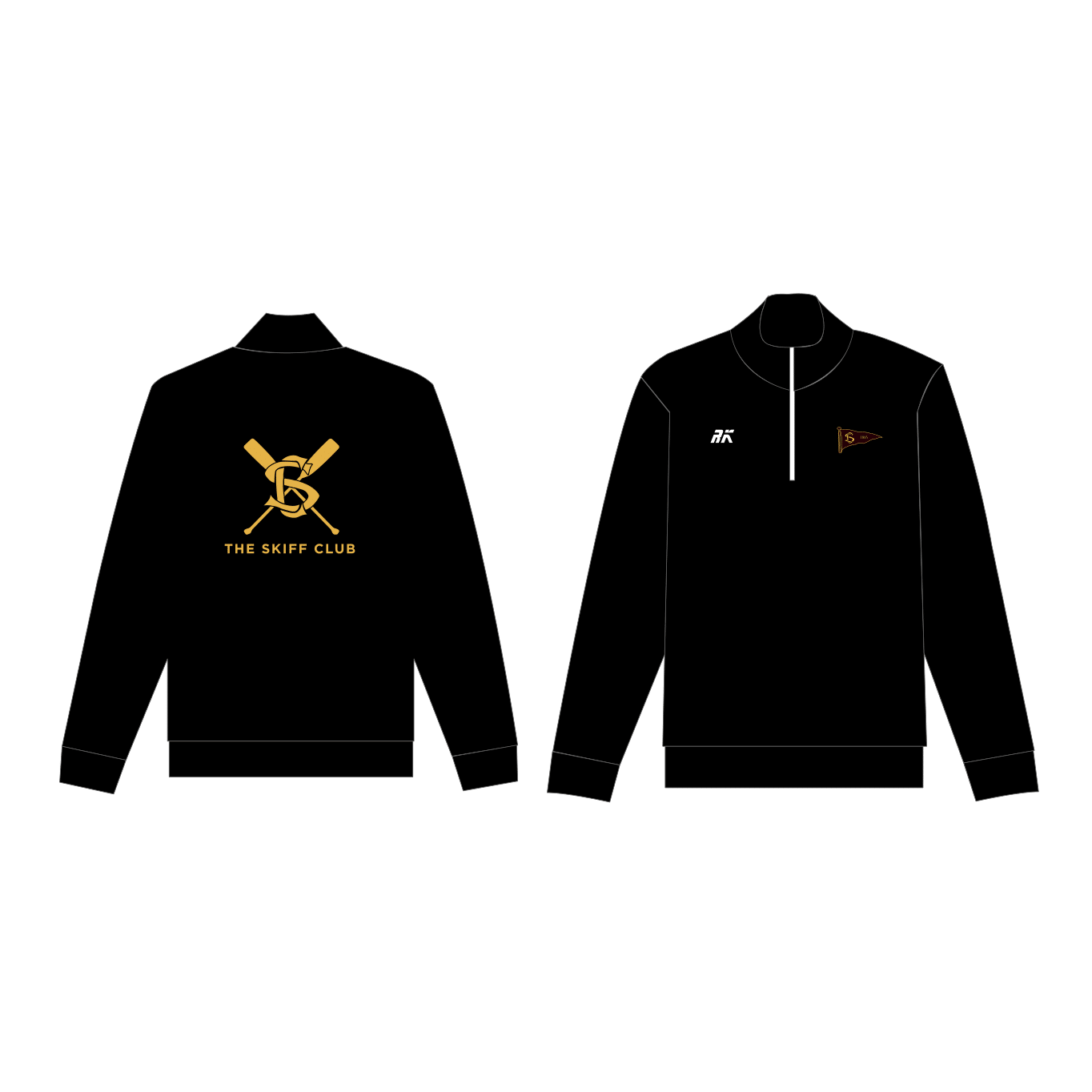 The Skiff Club Cotton Q-Zip
