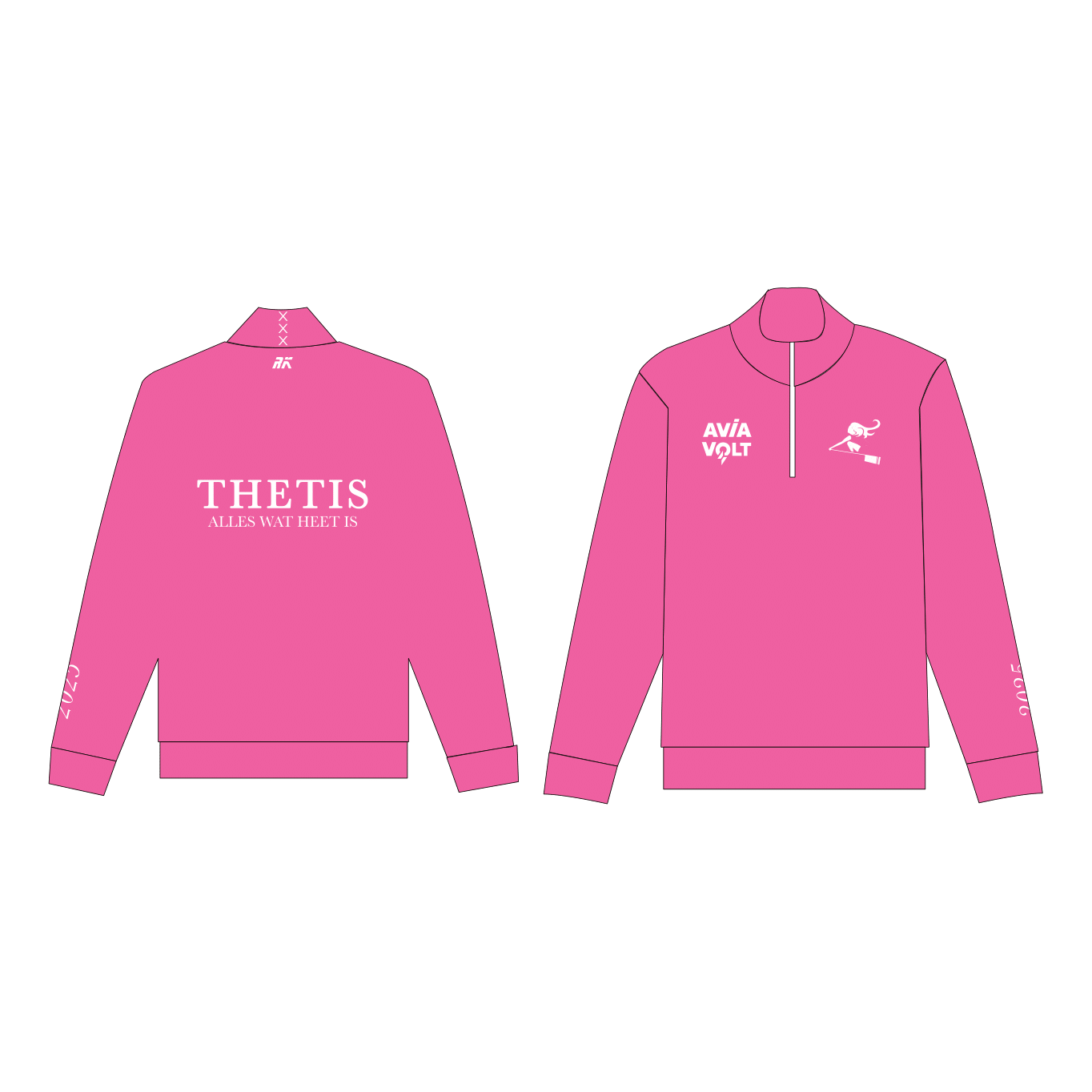 Thetis Cotton Q-Zip Pink : Commission Members