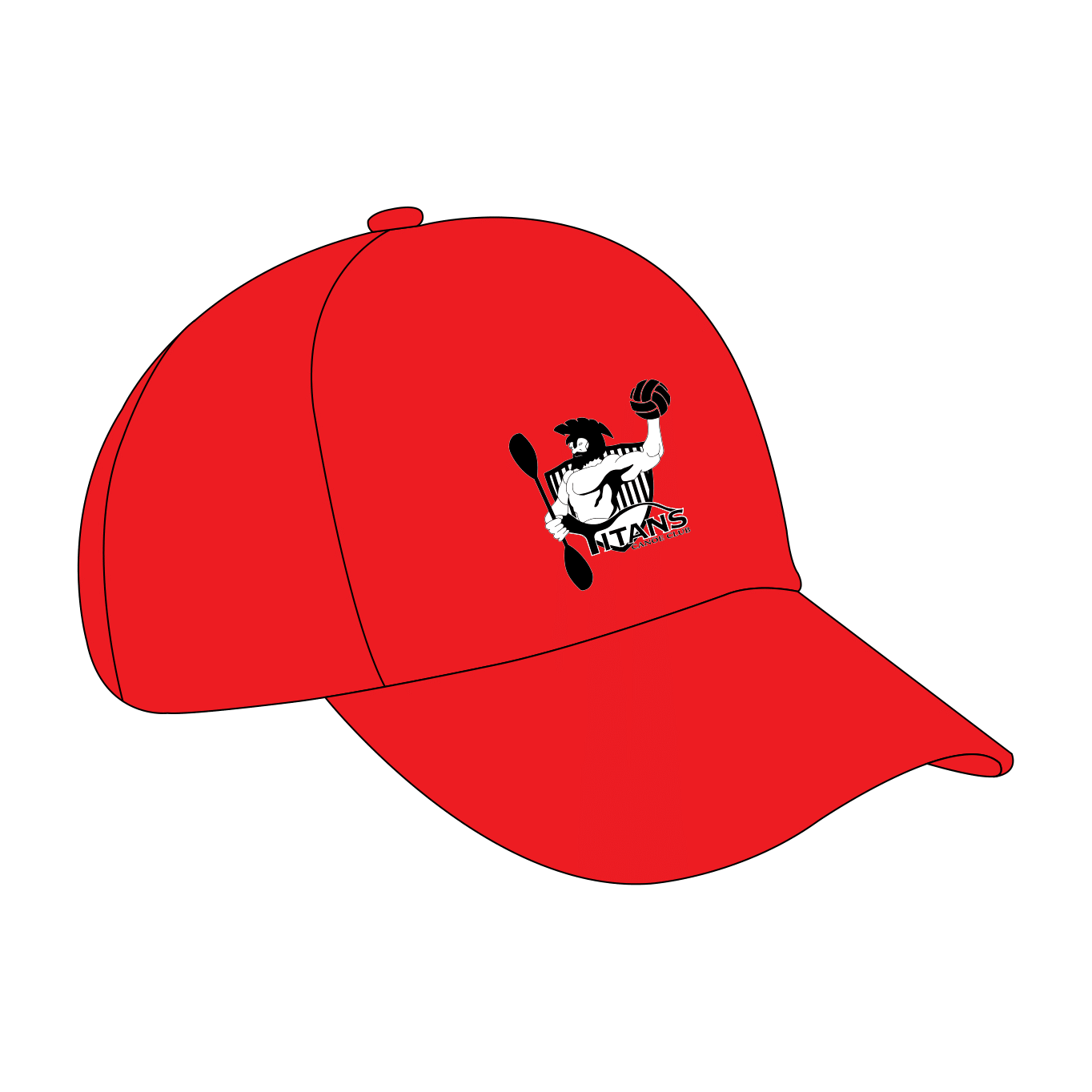 Titans Canoe Club Cap Red