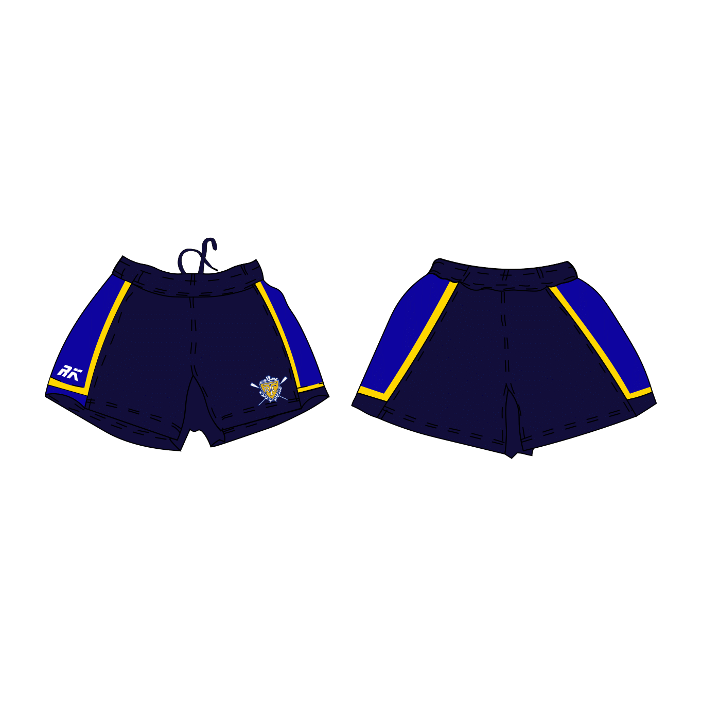 Toowong Rowing Club Rugby Shorts