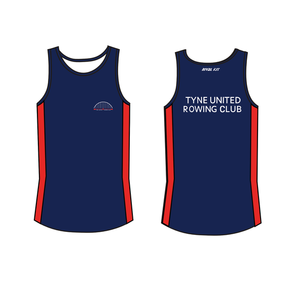 Tyne United RC Gym Vest Navy