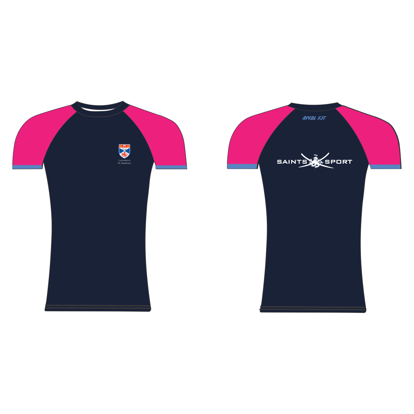 University of St Andrews BC Coastal Short Sleeve Base-Layer