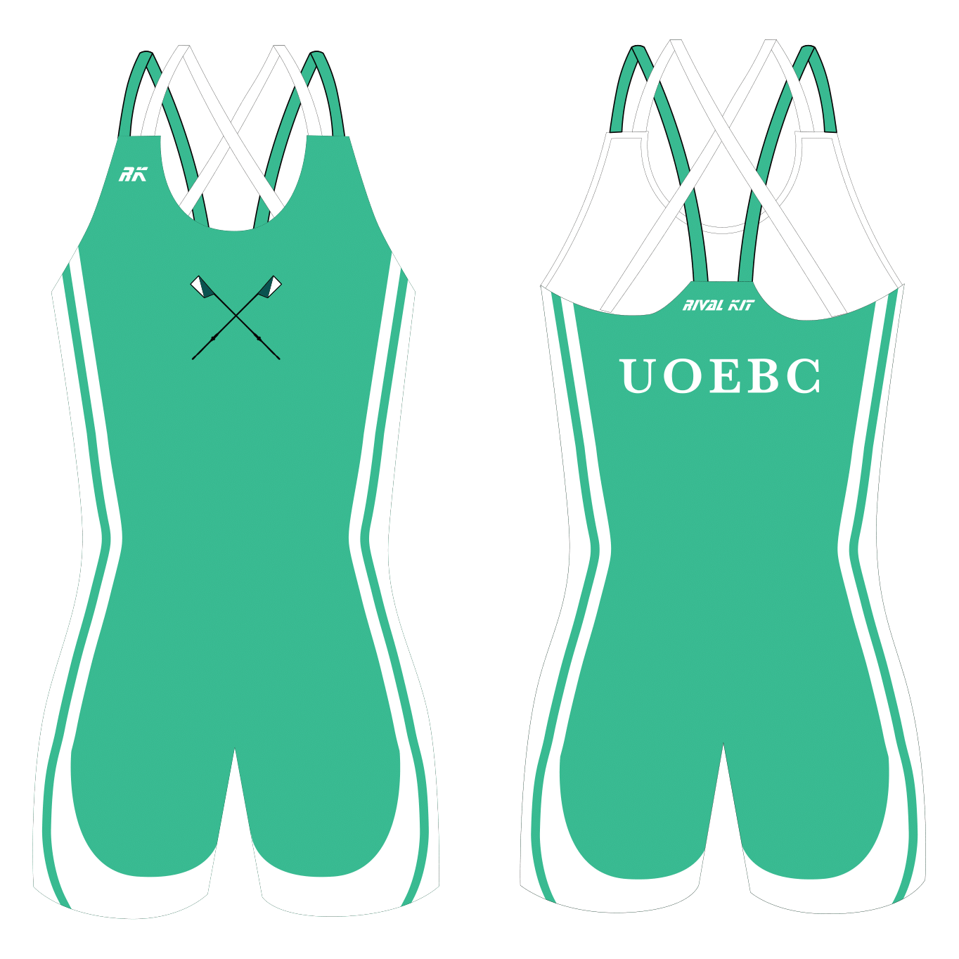 University of Exeter Boat Club Strappy AIO Green