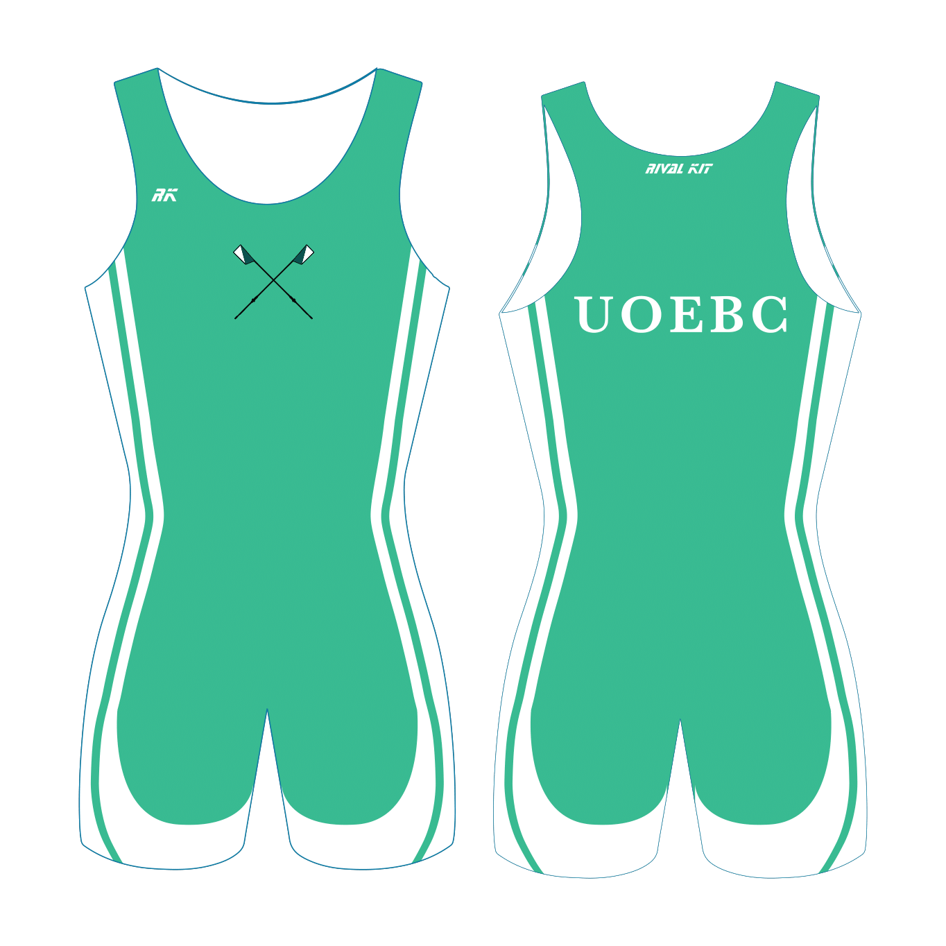 University of Exeter Boat Club AIO Green