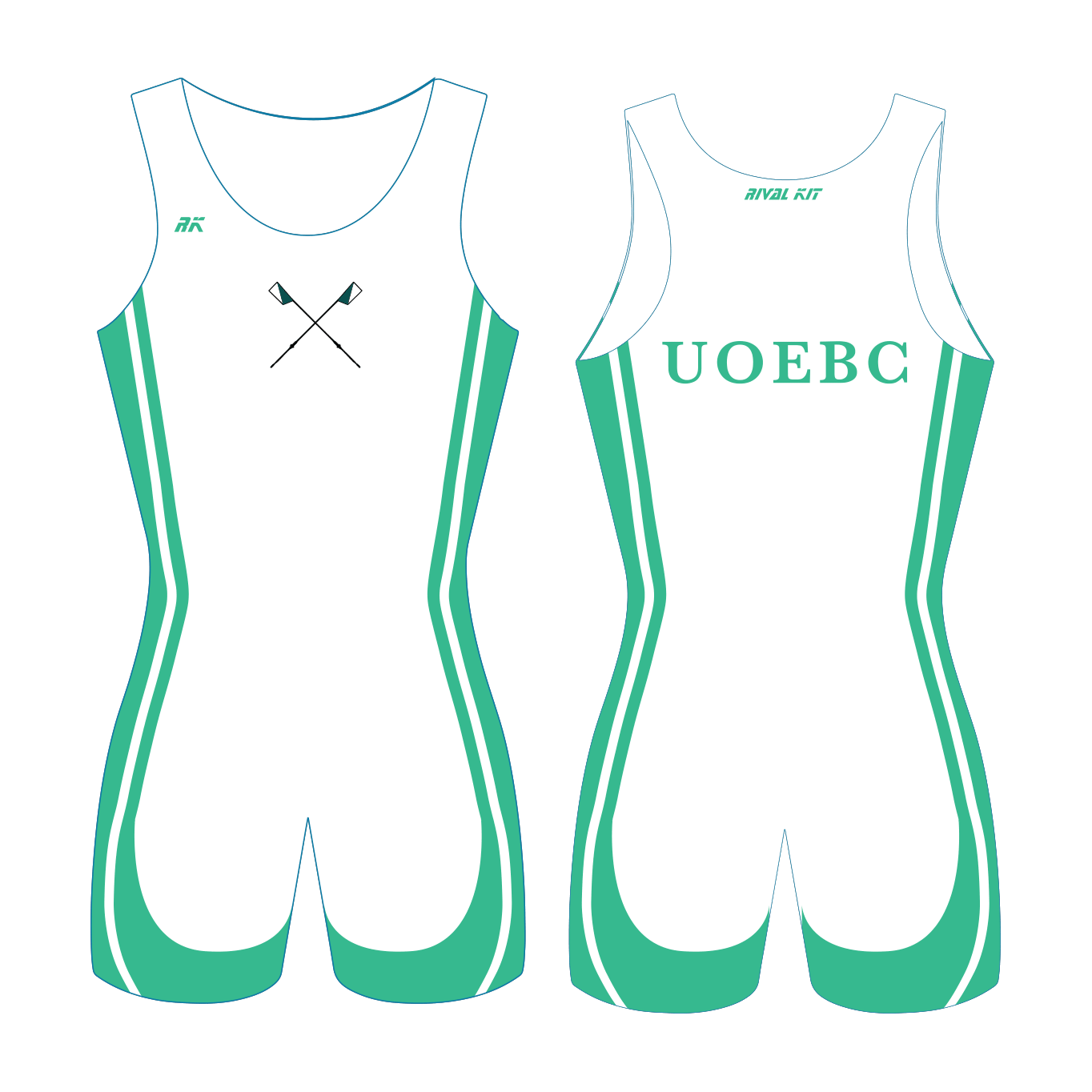 University of Exeter Boat Club AIO All White