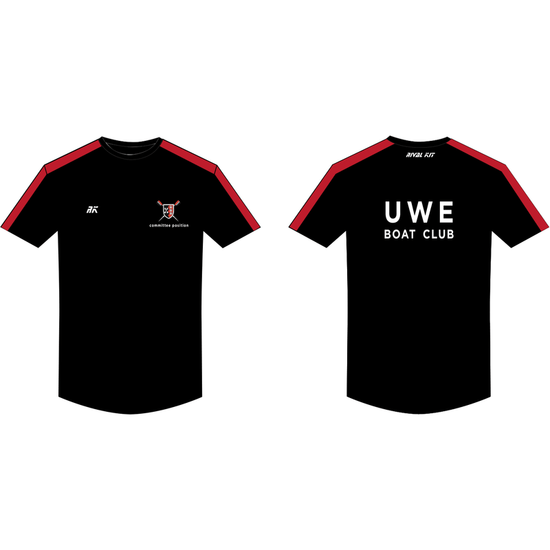 UWE Rowing Club Short Sleeve Gym T-Shirt
