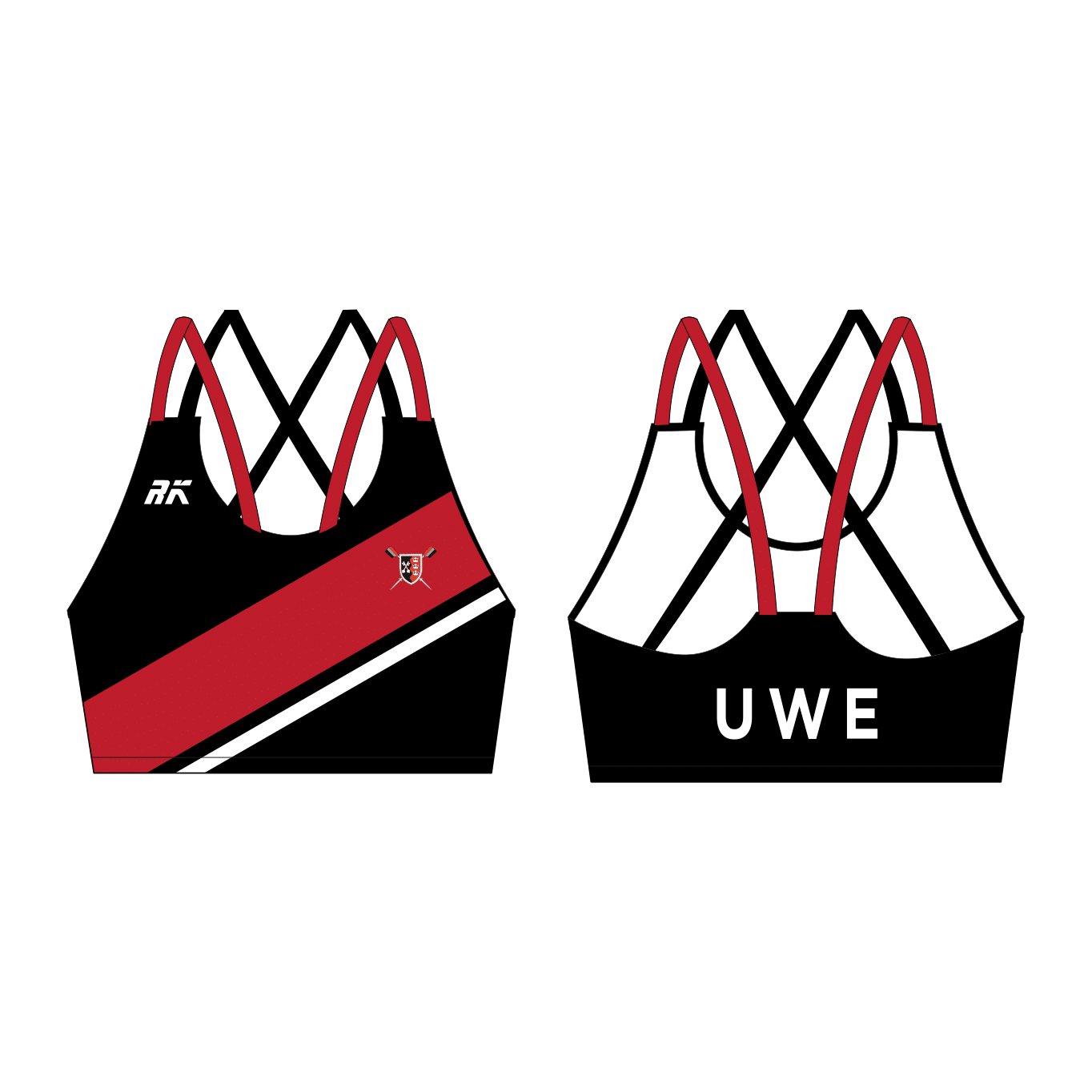 UWE Rowing Club Strappy Sports Bra
