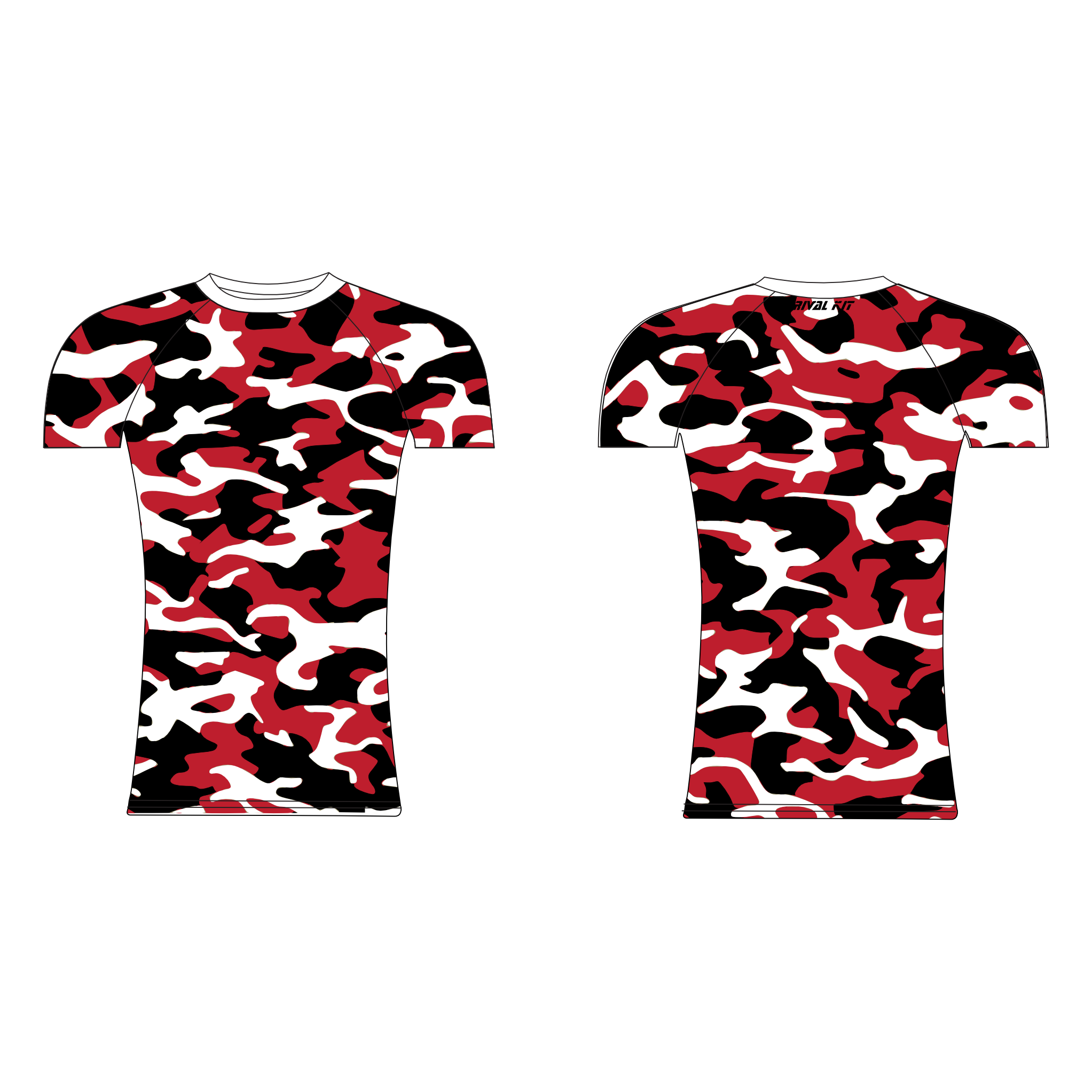 UWE Rowing Club Short Sleeved Base-Layer Camo