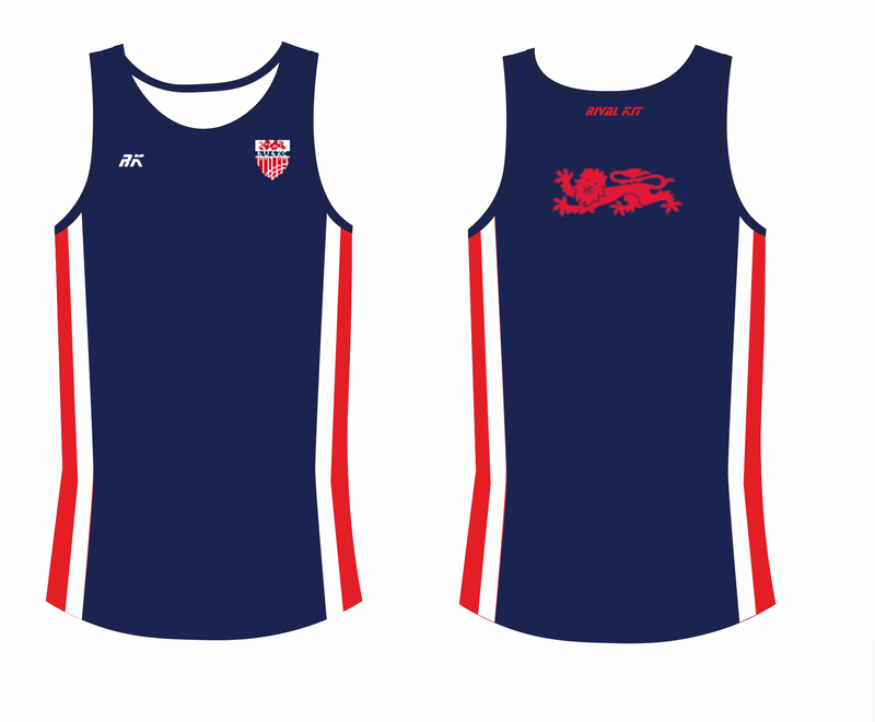 Newcastle University Athletics and Cross Country Club Navy Vest