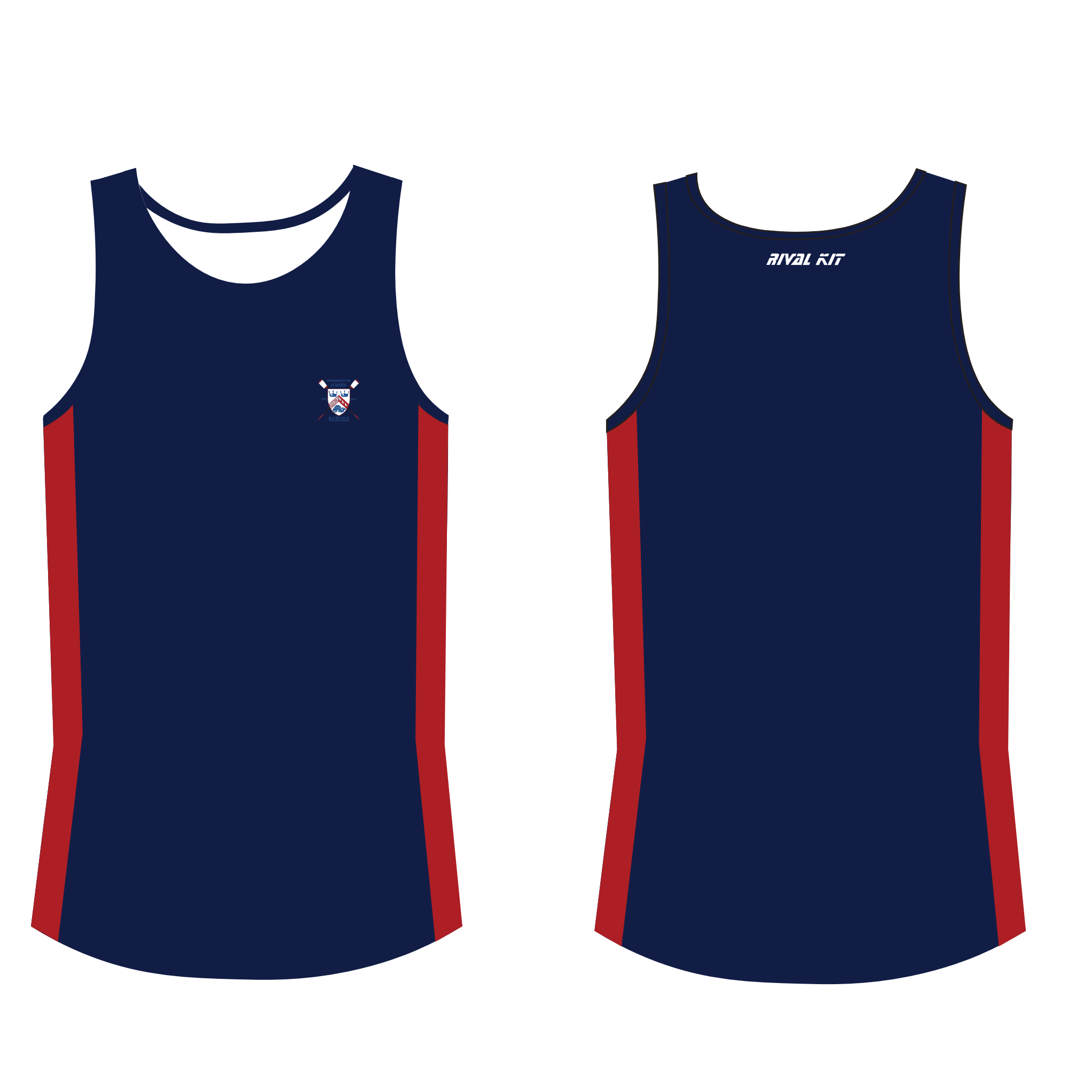 Sussex University Boat Club Gym Vest