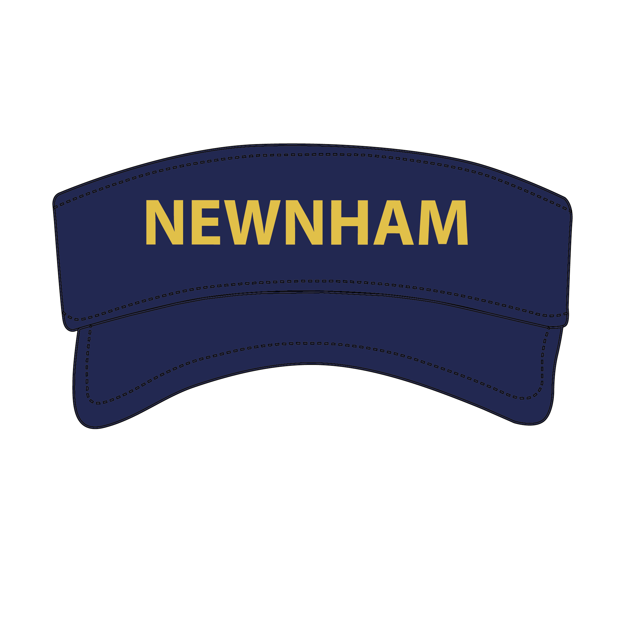 Newnham College Boat Club Visor