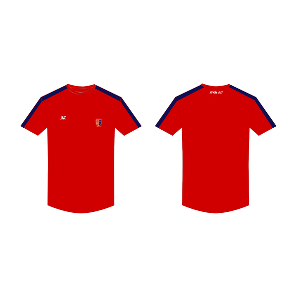 Worthing Rowing Club Red Gym T-shirt