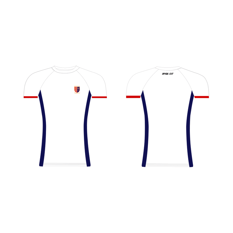 Worthing Rowing Club White Short Sleeve Base-Layer