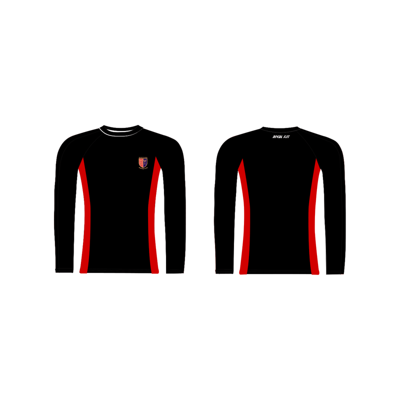 Worthing Rowing Club Black Long Sleeve Baselayer