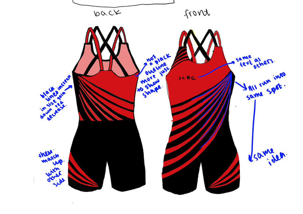 Jesus College Boat Club (Cambridge) Strappy AIO