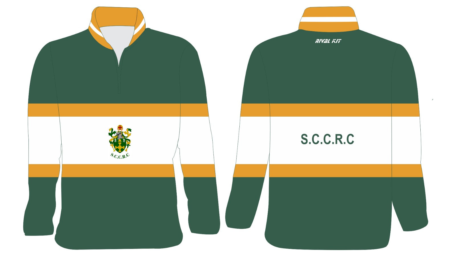 St Chad's Coffee Running Club Zipped Fleece