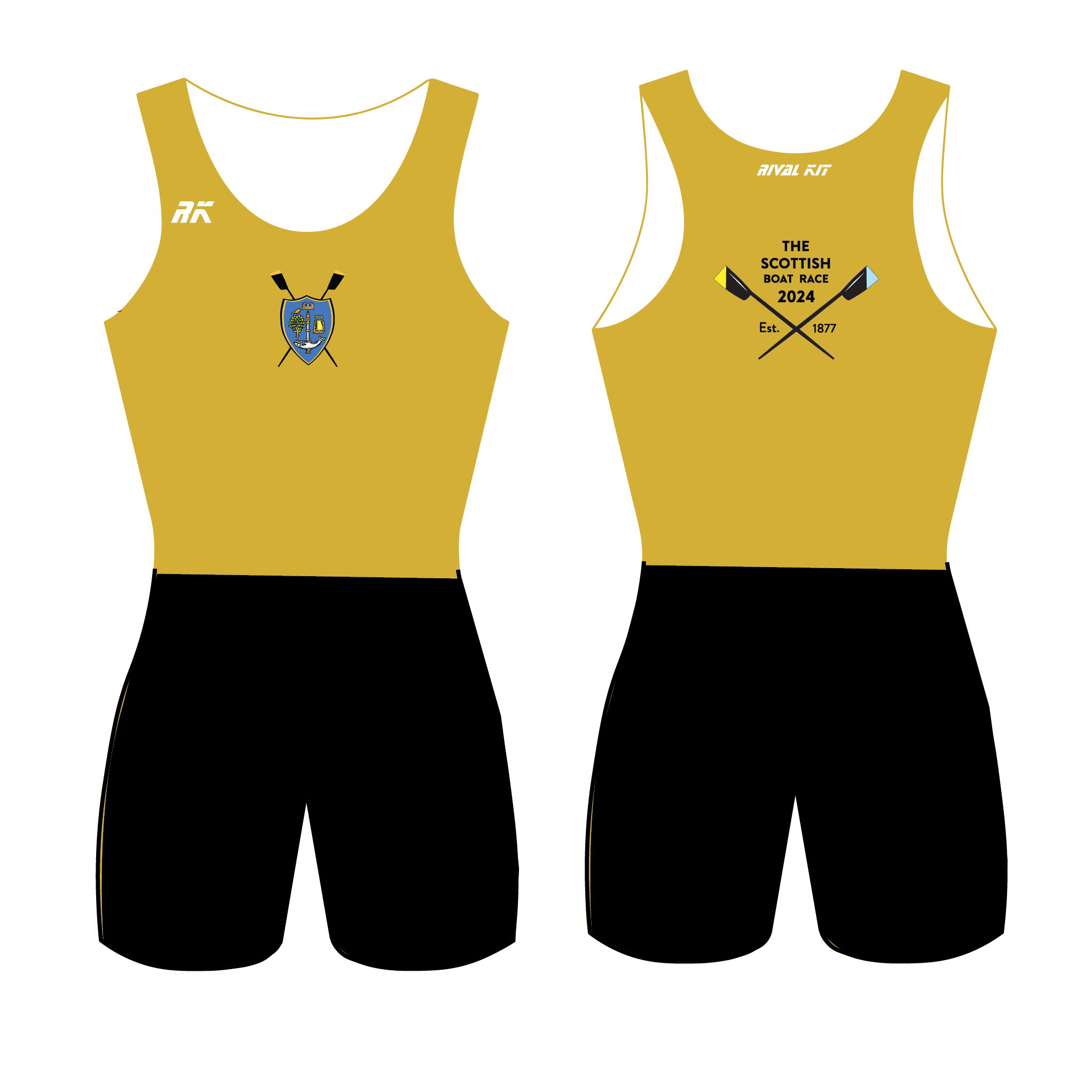 Glasgow University Boat Club Gold AIO