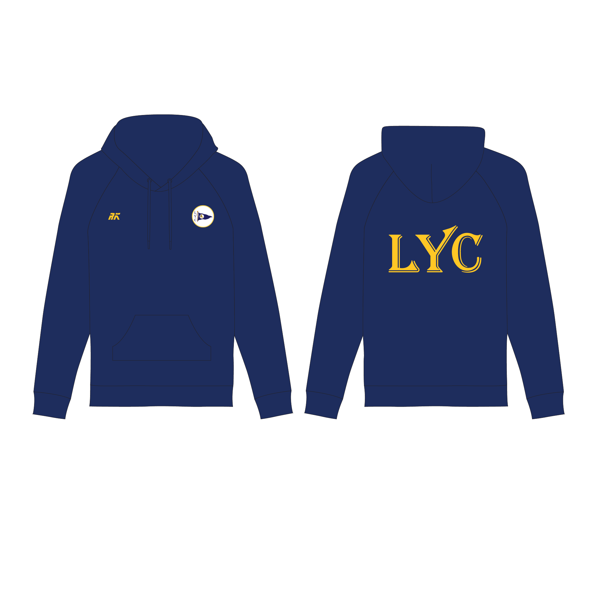 Liverpool Yacht Club Navy Hoodie