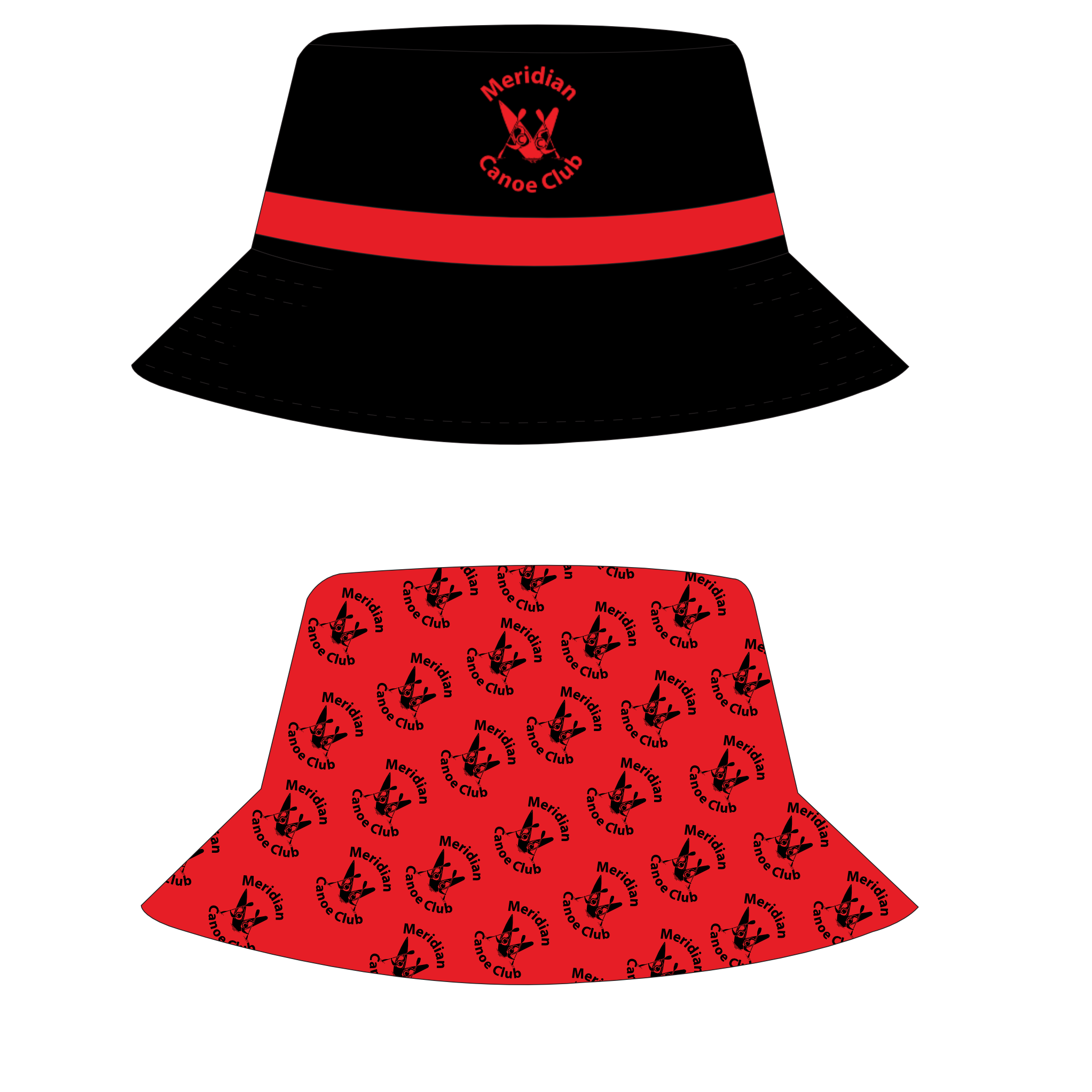 Meridian Canoe Club Reversible Bucket Hat