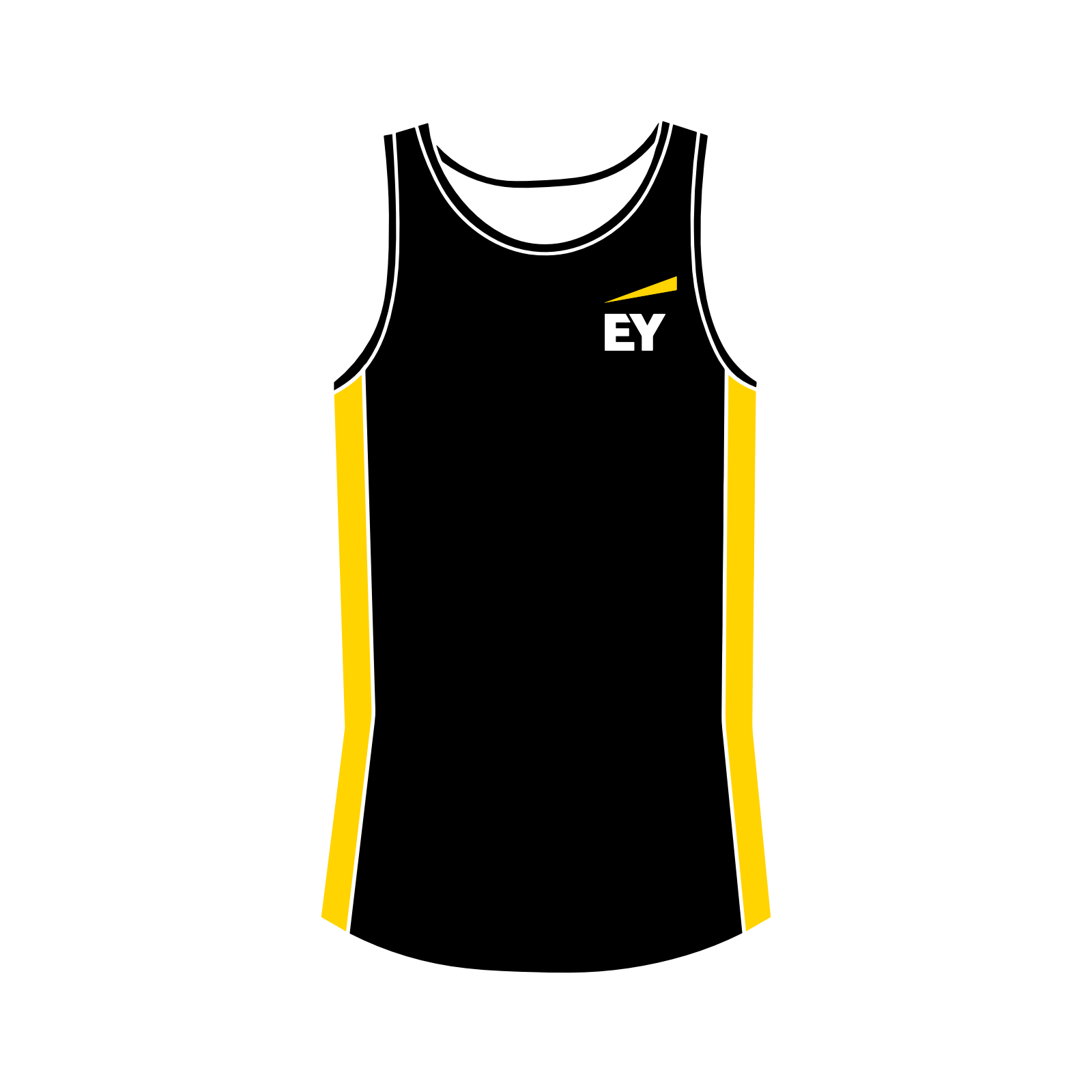 EY Running Club Gym Vest (BLACK)