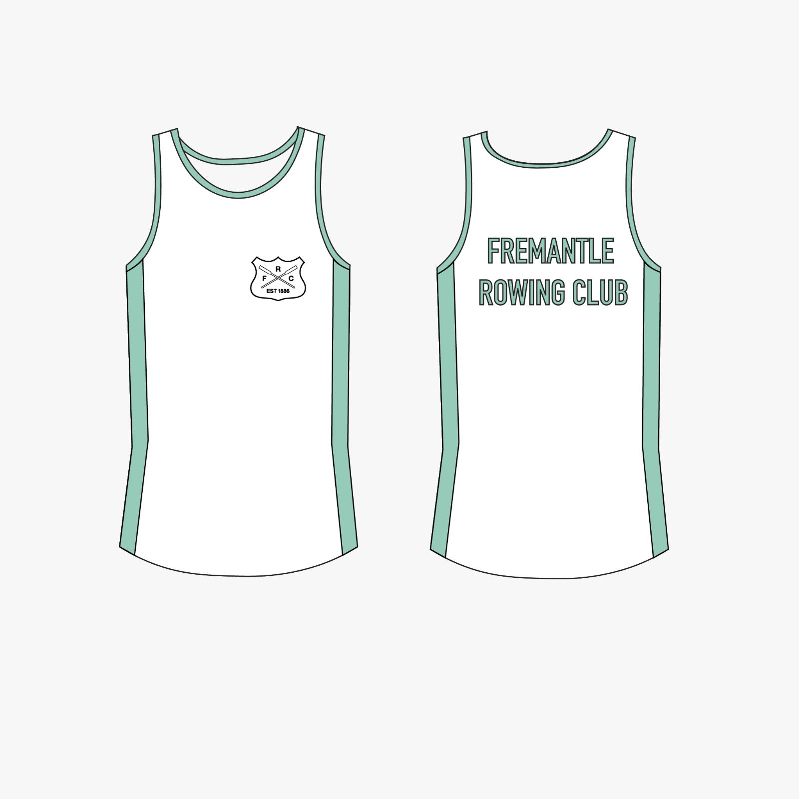 Fremantle Rowing Club Gym Vest