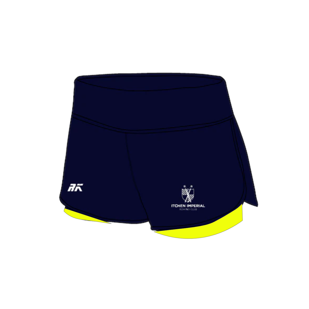 Itchen Imperial RC Female Gym Shorts High Vis