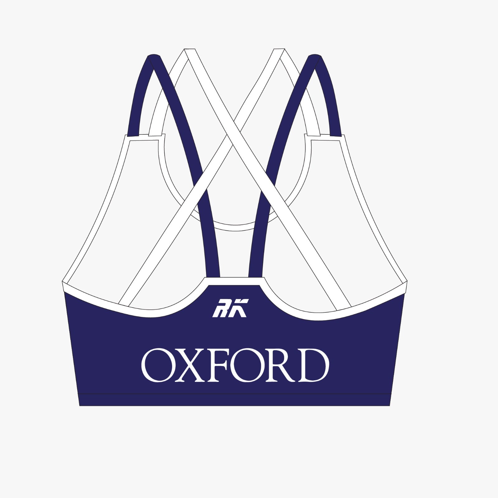 Oxford University Swimming Club Sports Bra