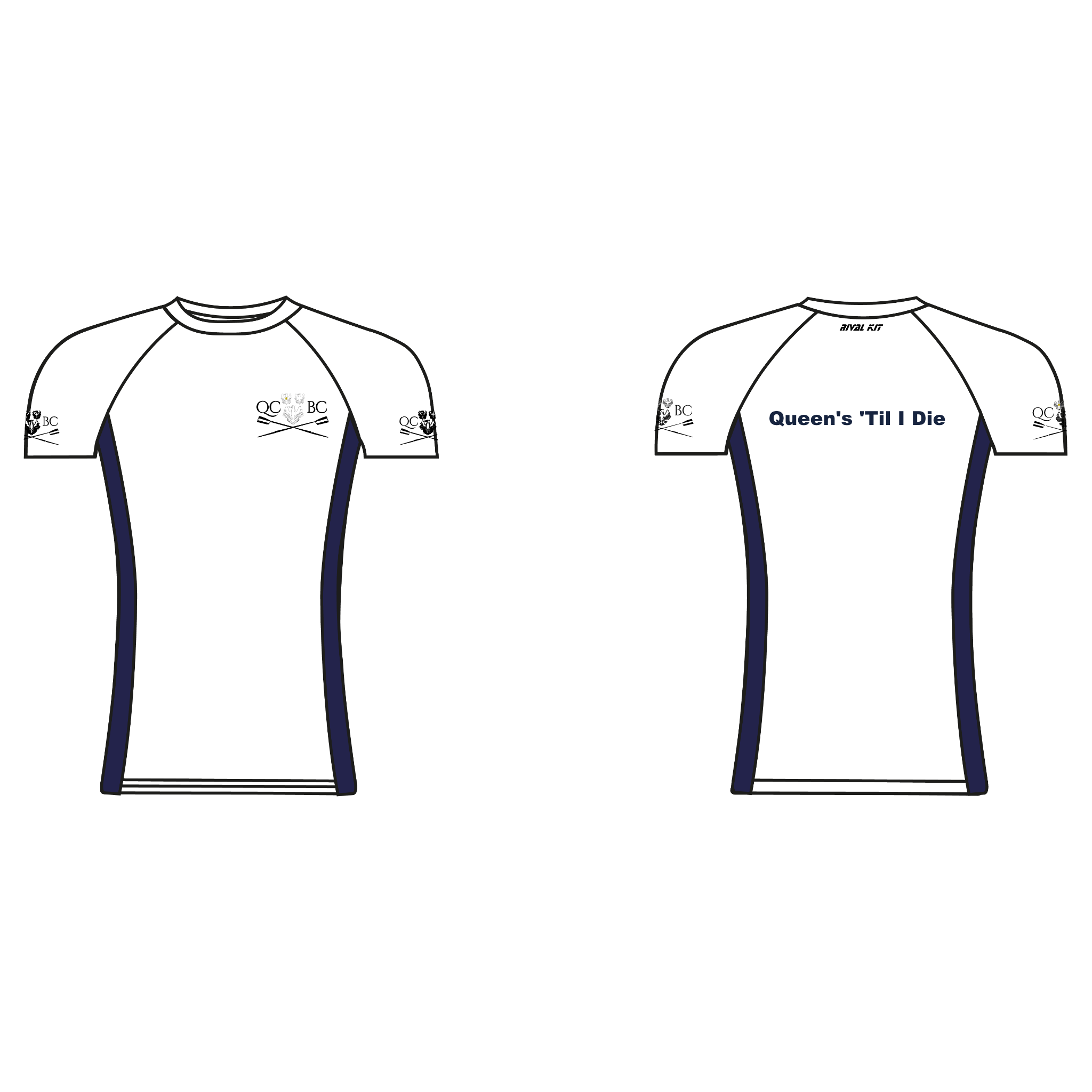 Queen's College Boat Club Short Sleeve Base-Layer NEW