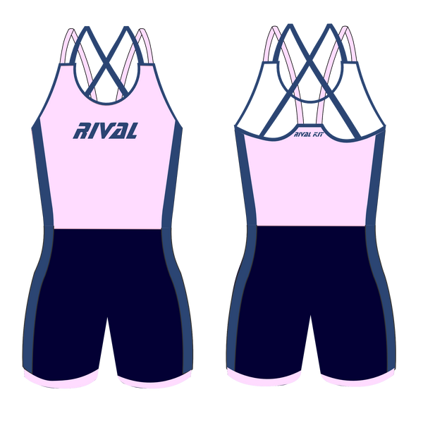 navy baby pink Combo Strappy AIO