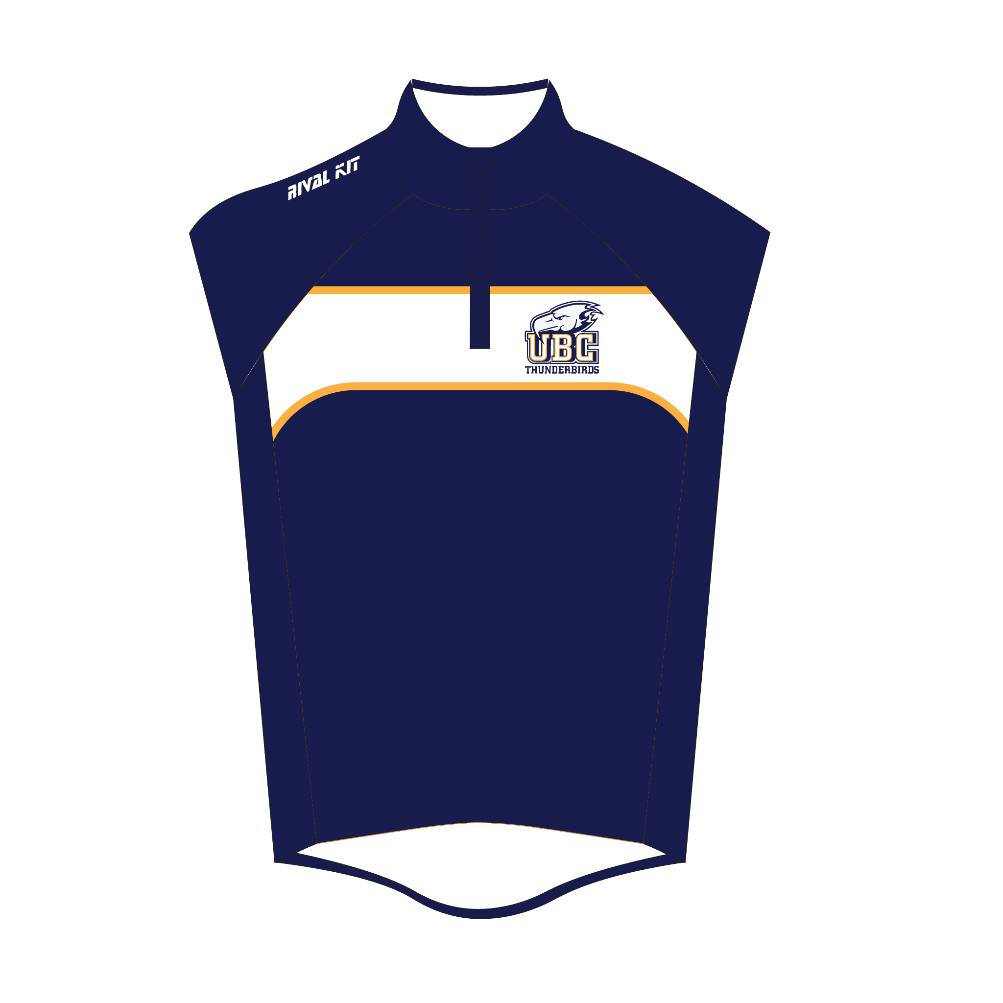 University of British Columbia Rowing Thermal Gilet