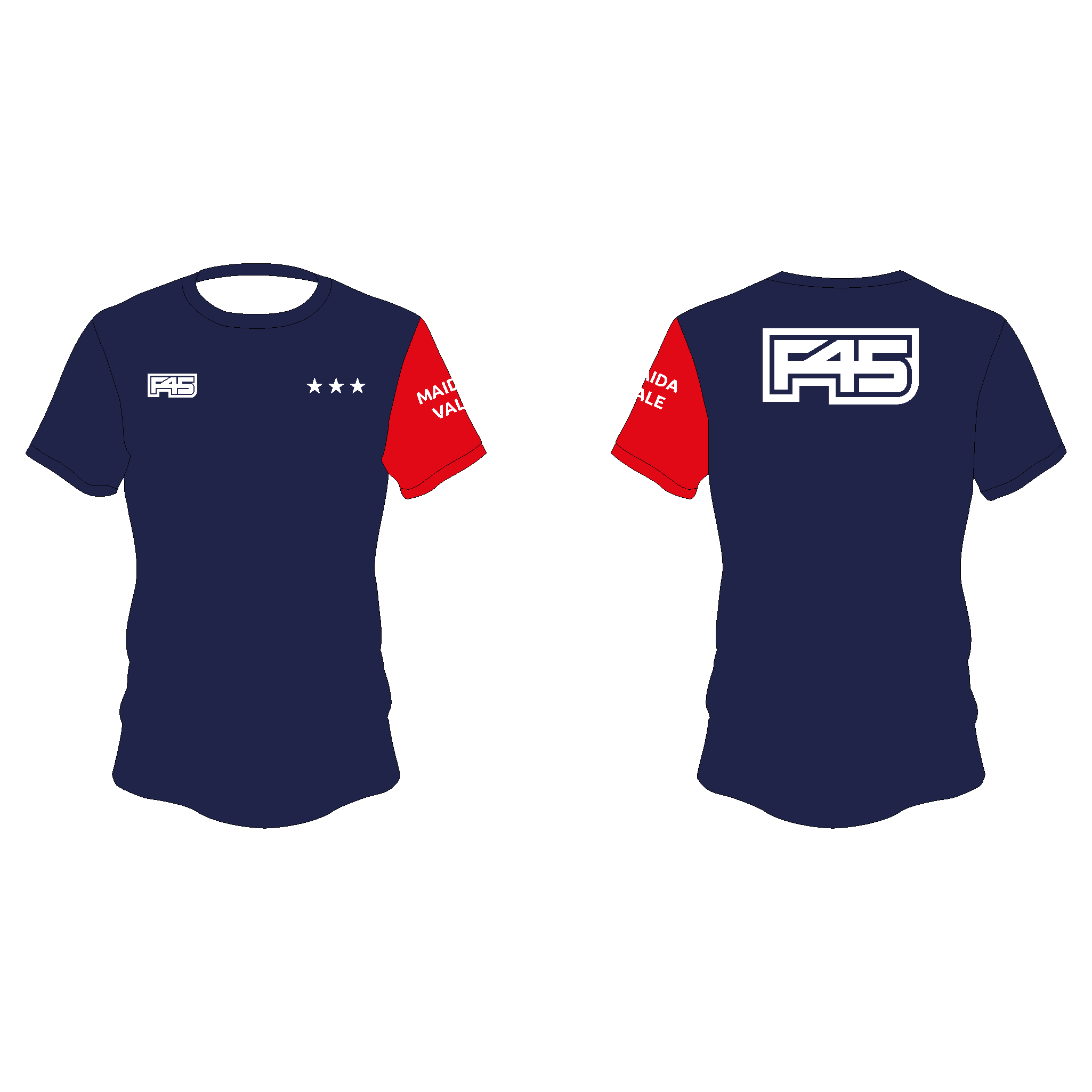 MAIDA VALE Short Sleeve Gym T-shirt design 4