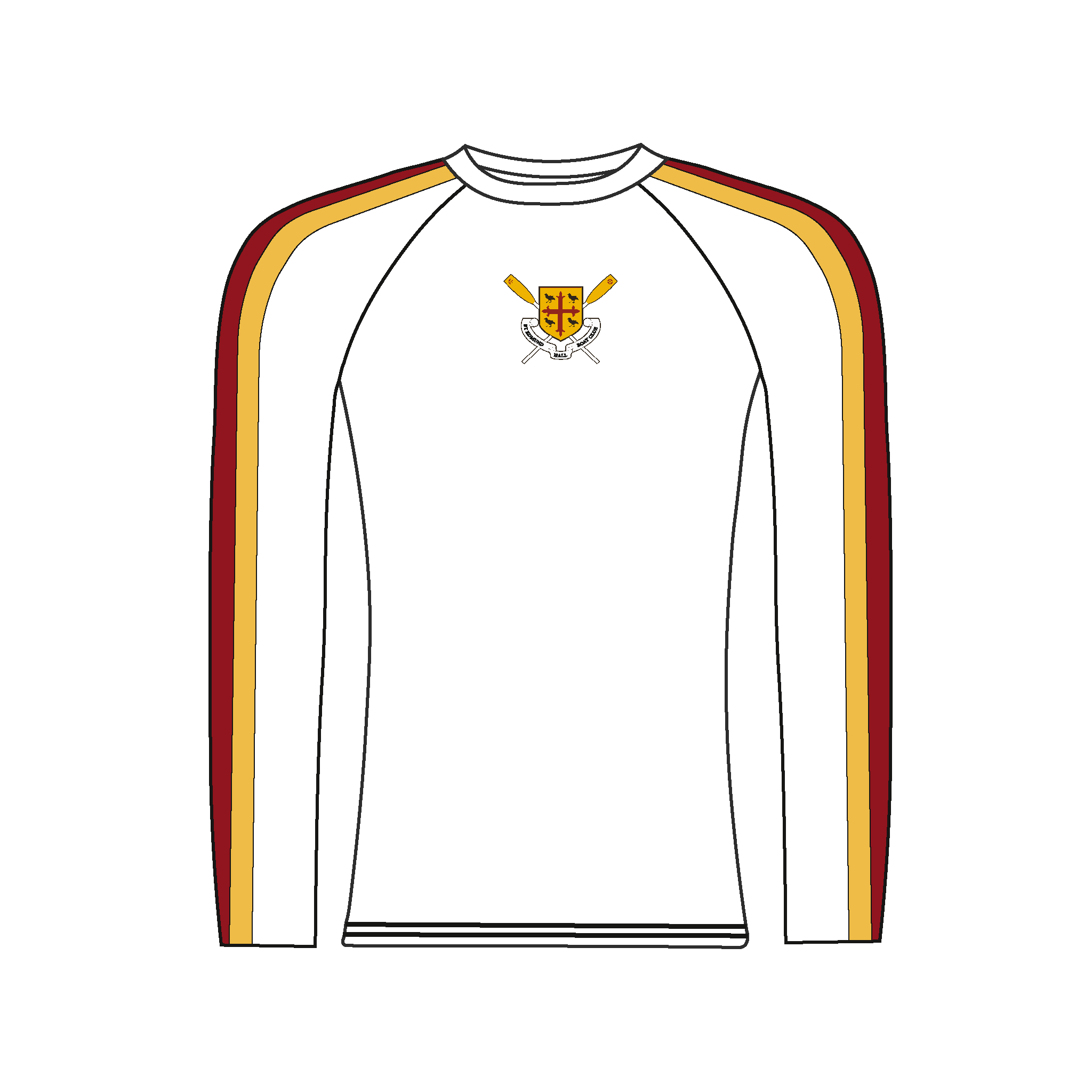 St Edmund Hall BC Long Sleeve Baselayer