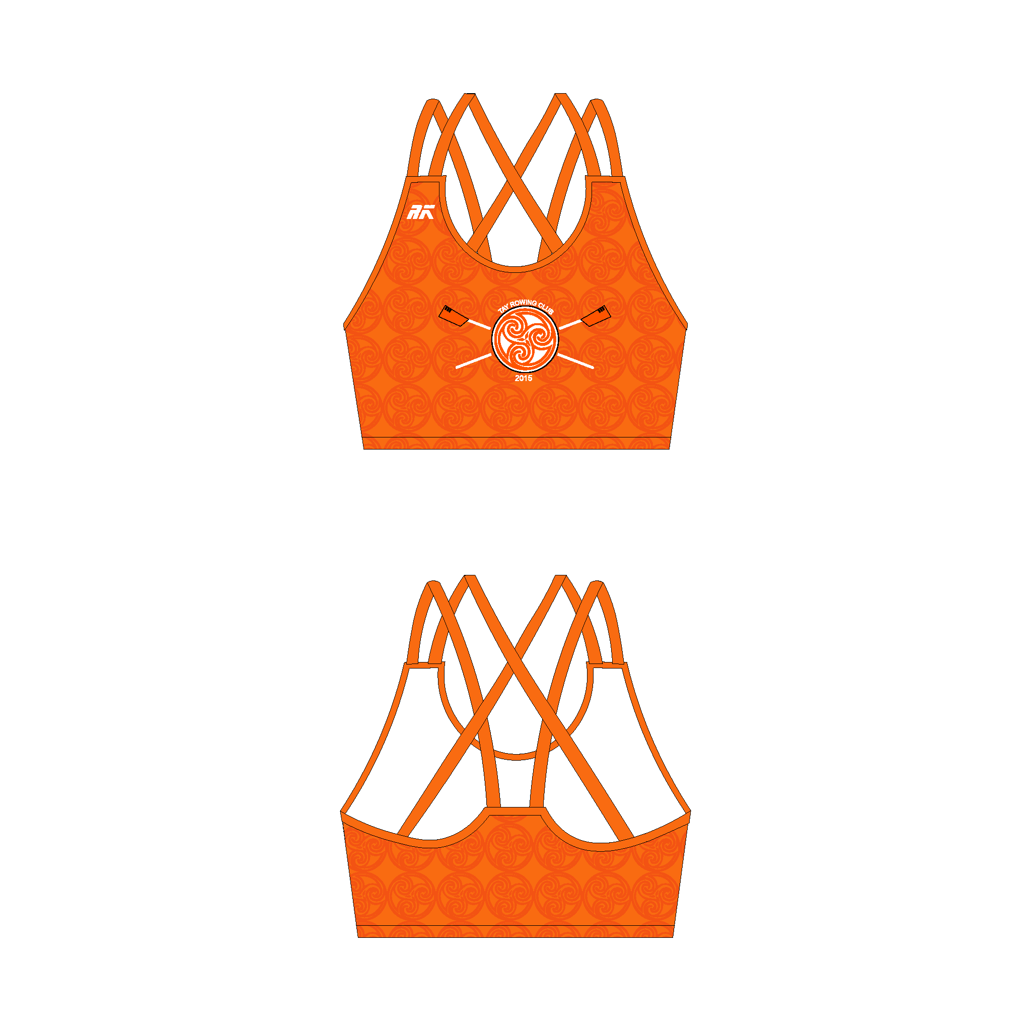 Tay Sports Bra Strappy Back