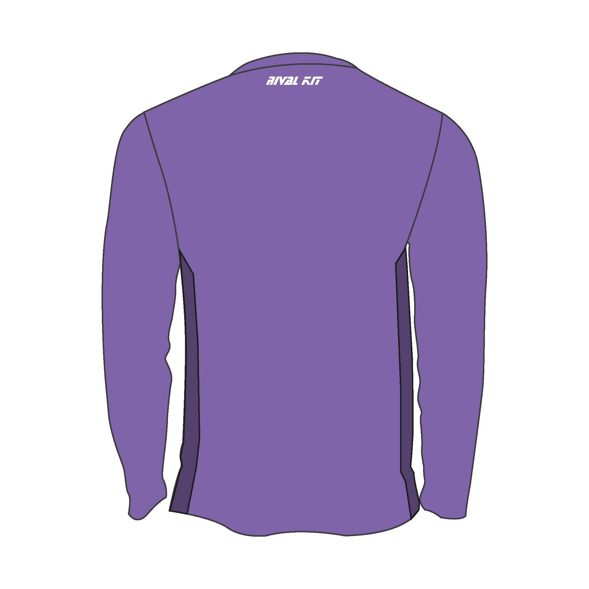 Jesus College Amazons Bespoke Long Sleeve Gym T-Shirt 2