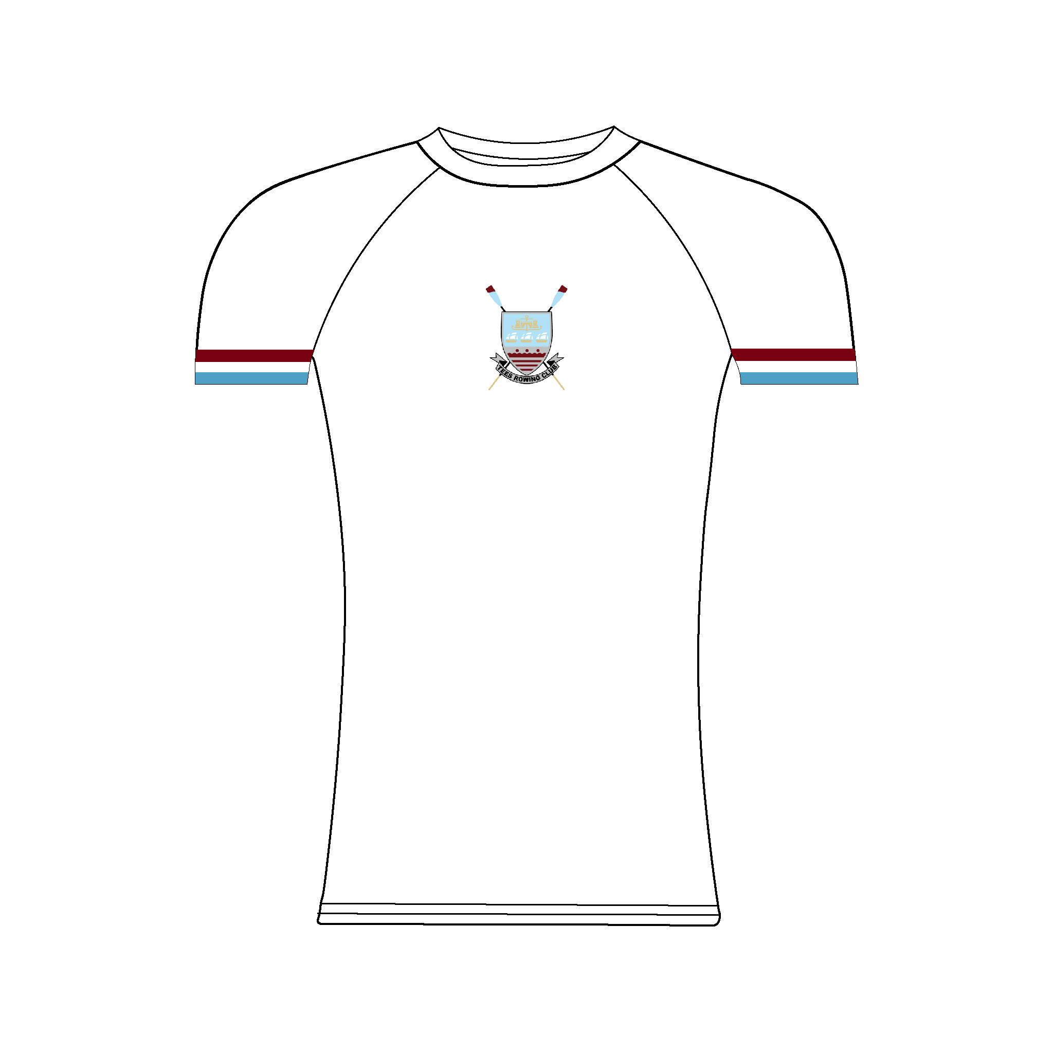 Tees RC Short Sleeve White Base-Layer