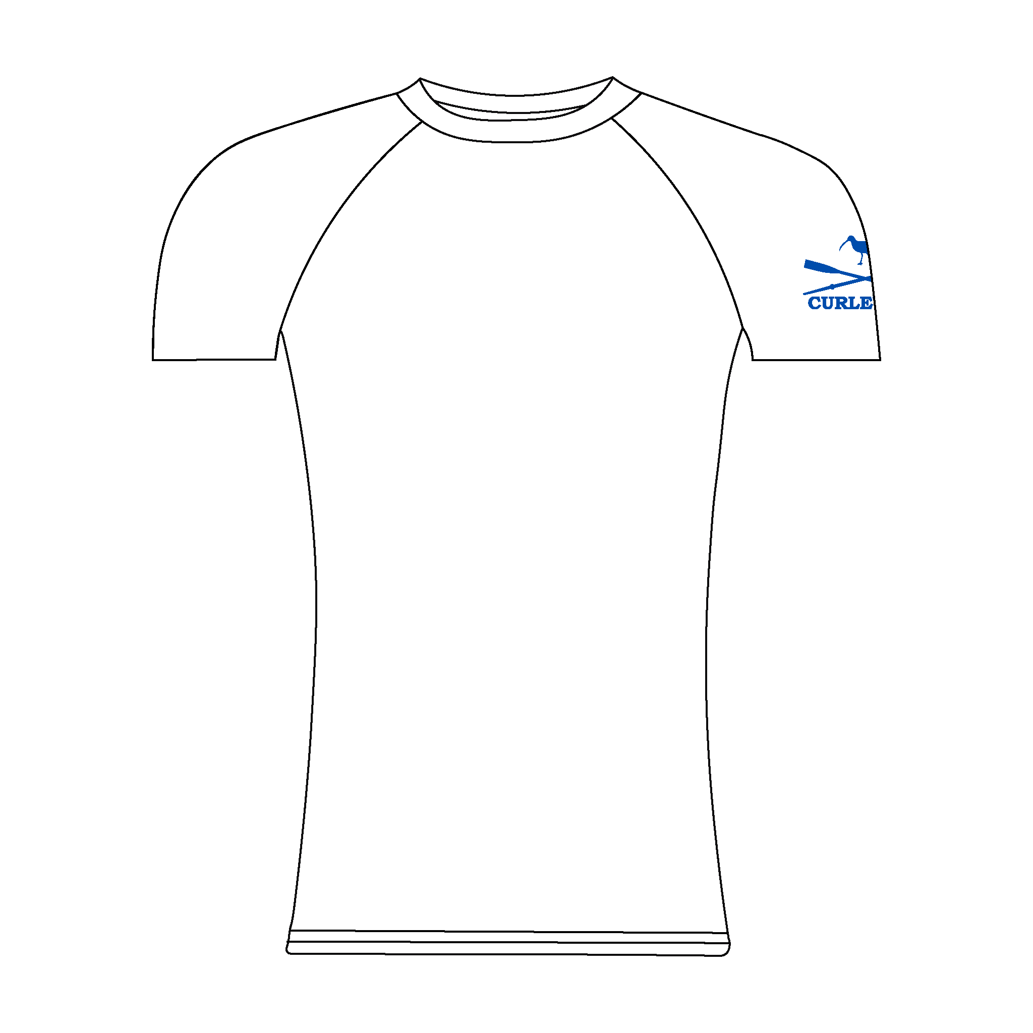 Curlew Rowing Club Short Sleeve Training Baselayer 1
