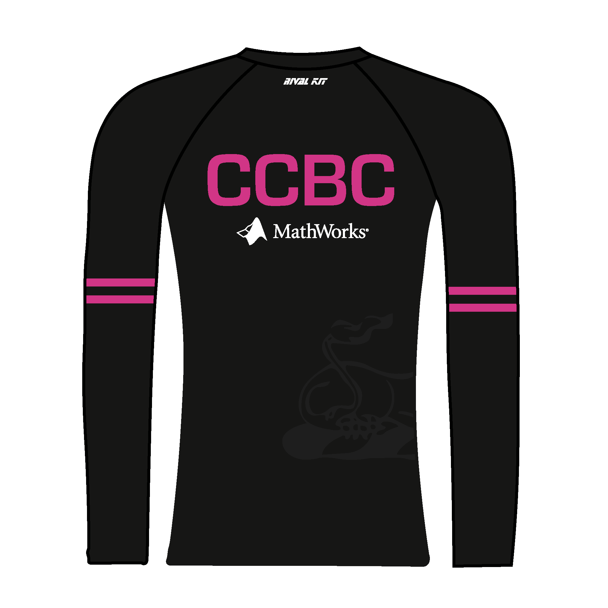 Churchill College Boat Club Black Long Sleeve Baselayer