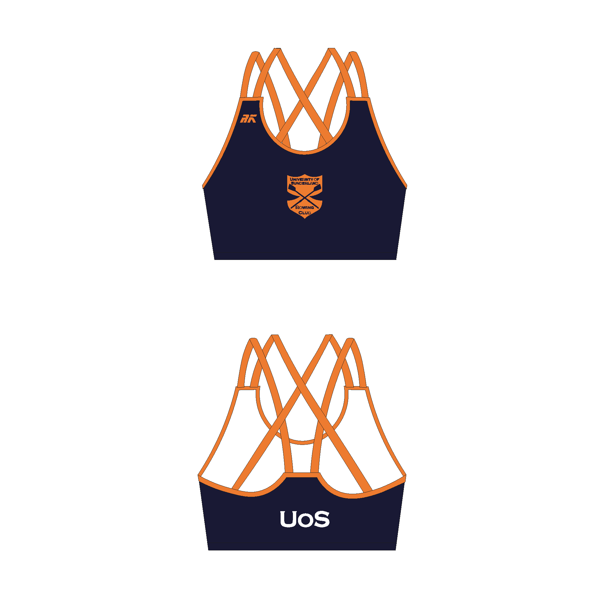 University of Sunderland RC Sports Bra 2