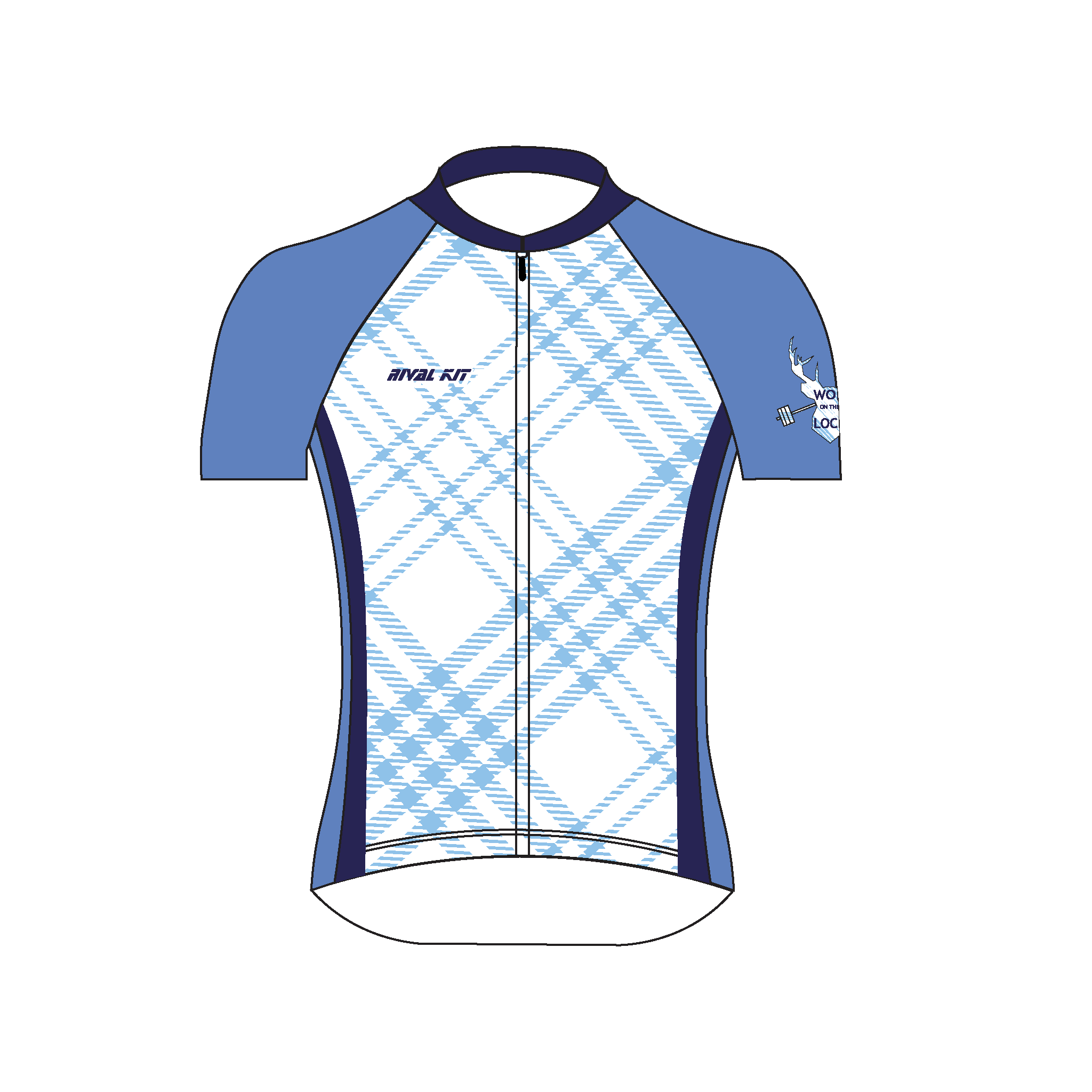 WOD on the Loch Cycling Jersey