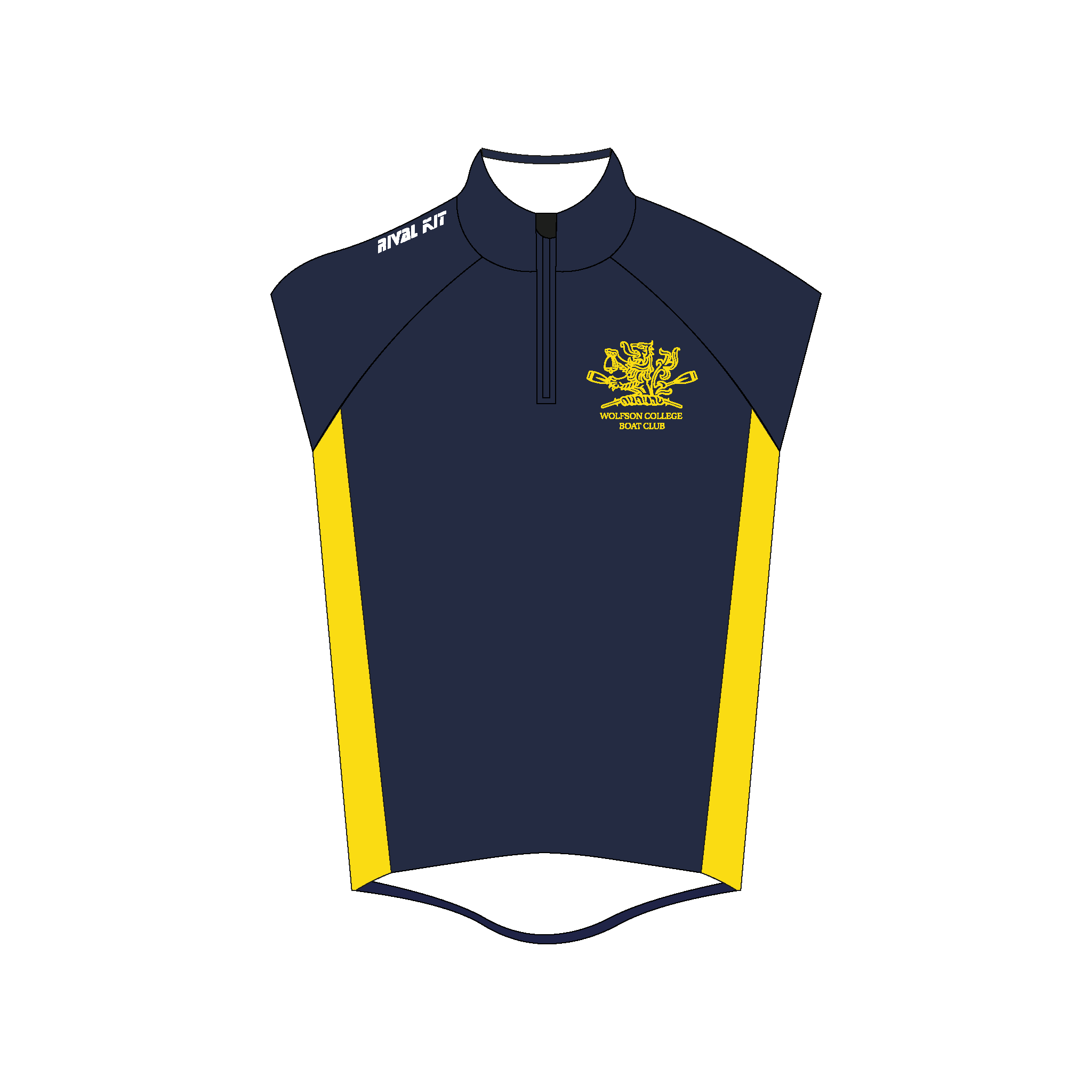 Wolfson College Cambridge BC Thermal Gilet