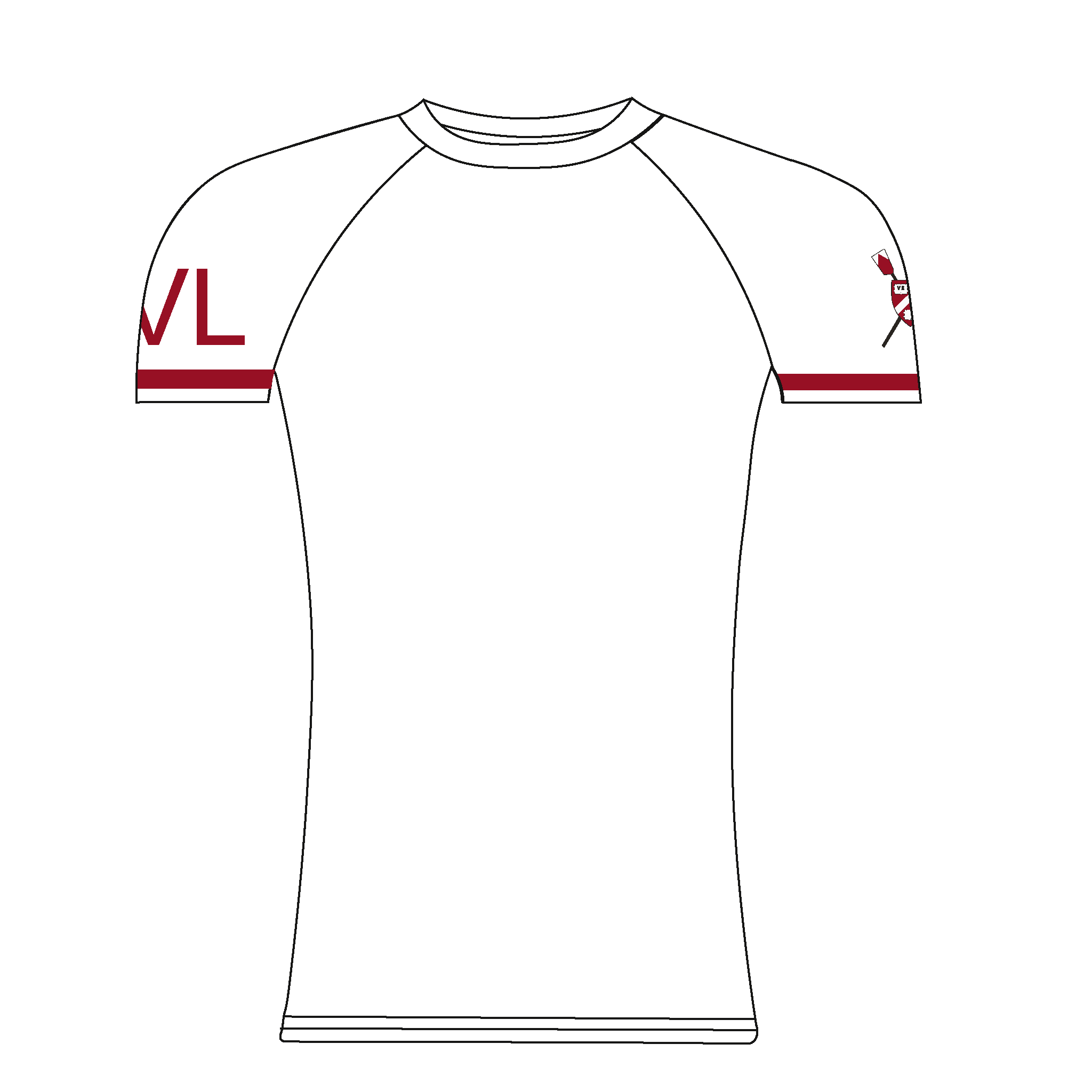 Harvard Men's Lightweight Crew White Base Layer