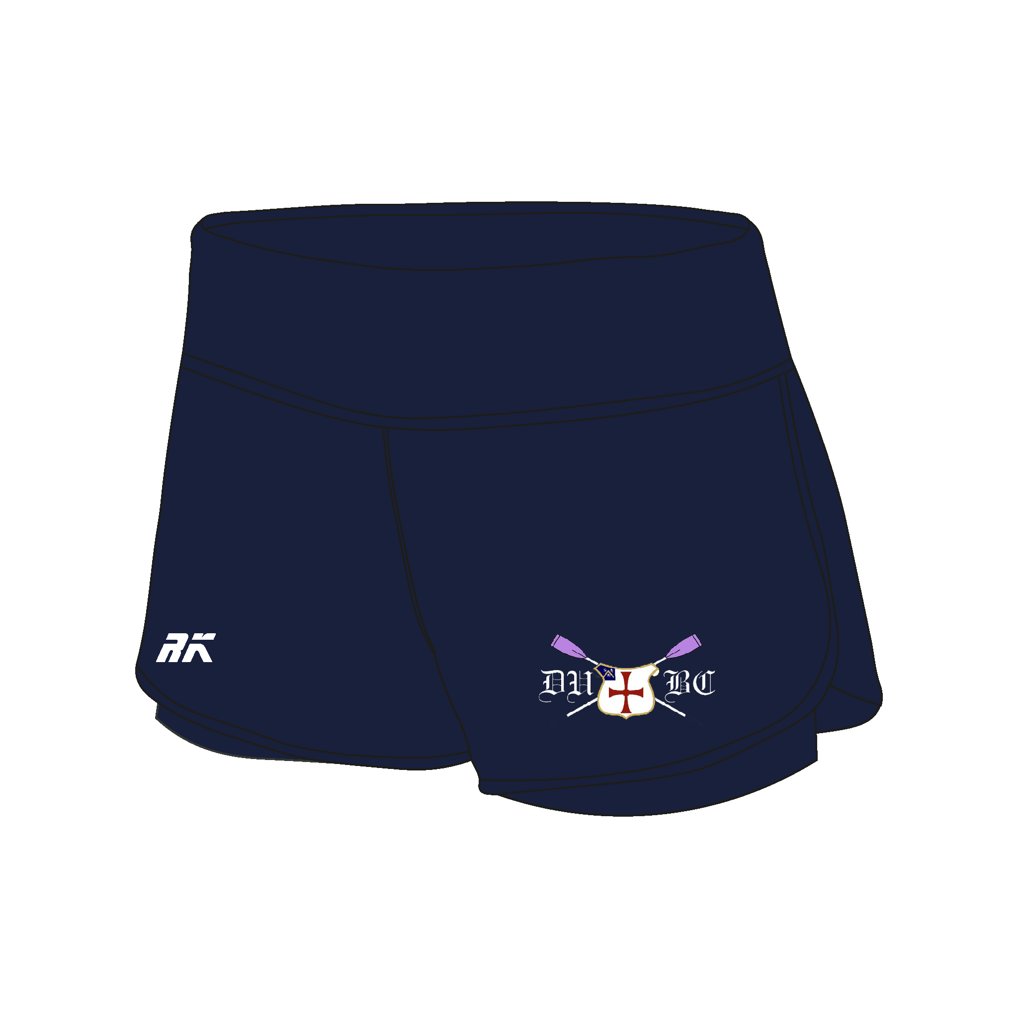 Durham University Boat Club Female Gym Shorts