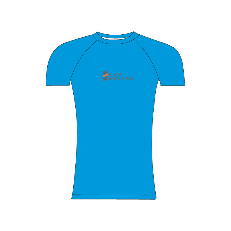 CB Personal Range Blue Short Sleeve Base Layer