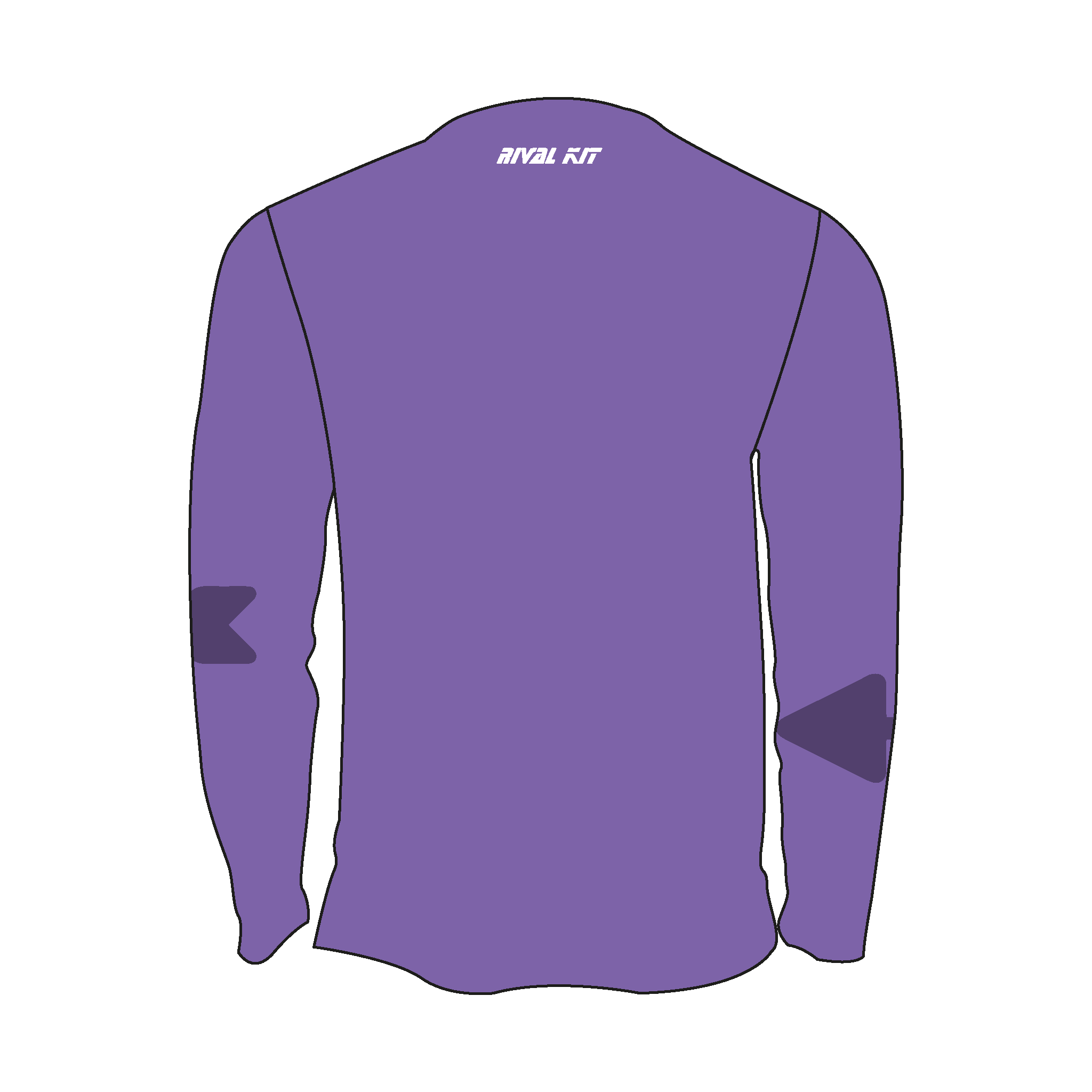 Jesus College Amazons Bespoke Long Sleeve Gym T-Shirt 3