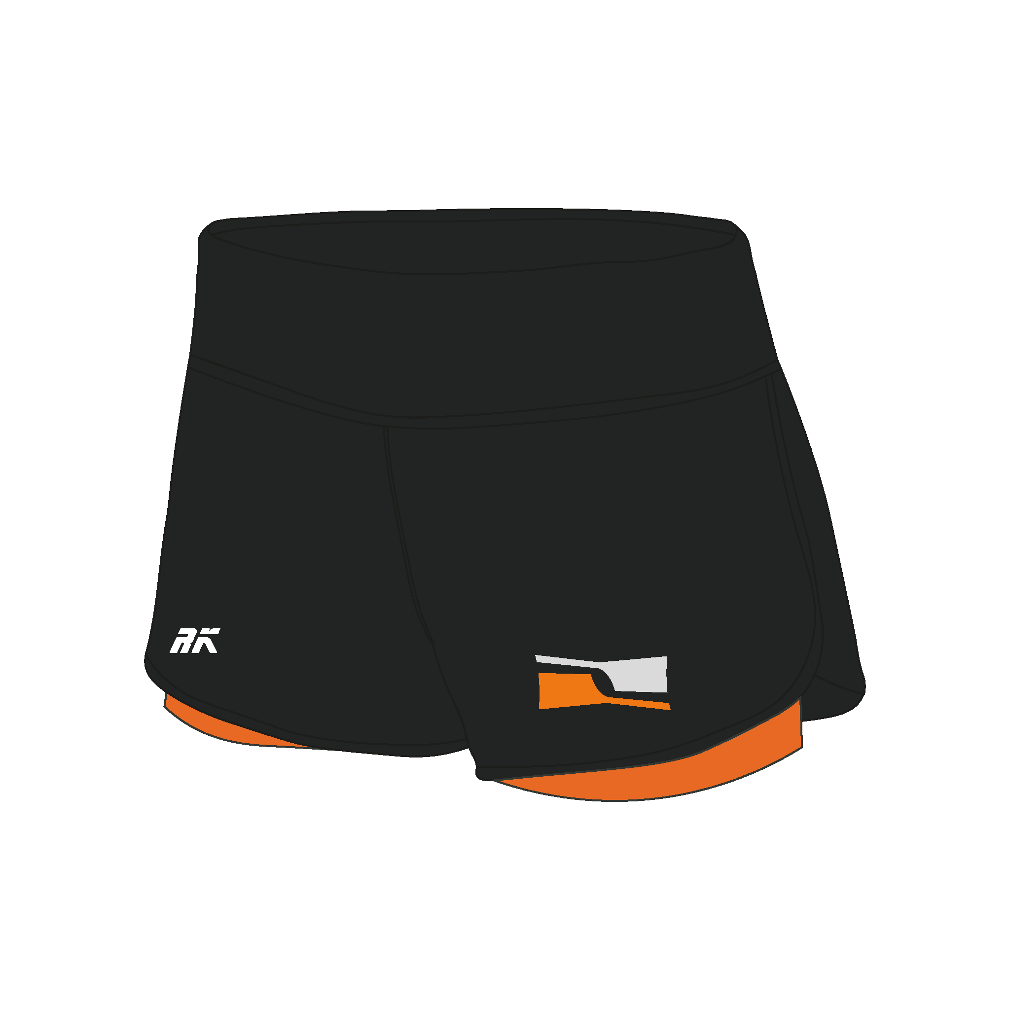 Greater Columbus Rowing Association Female Gym Shorts