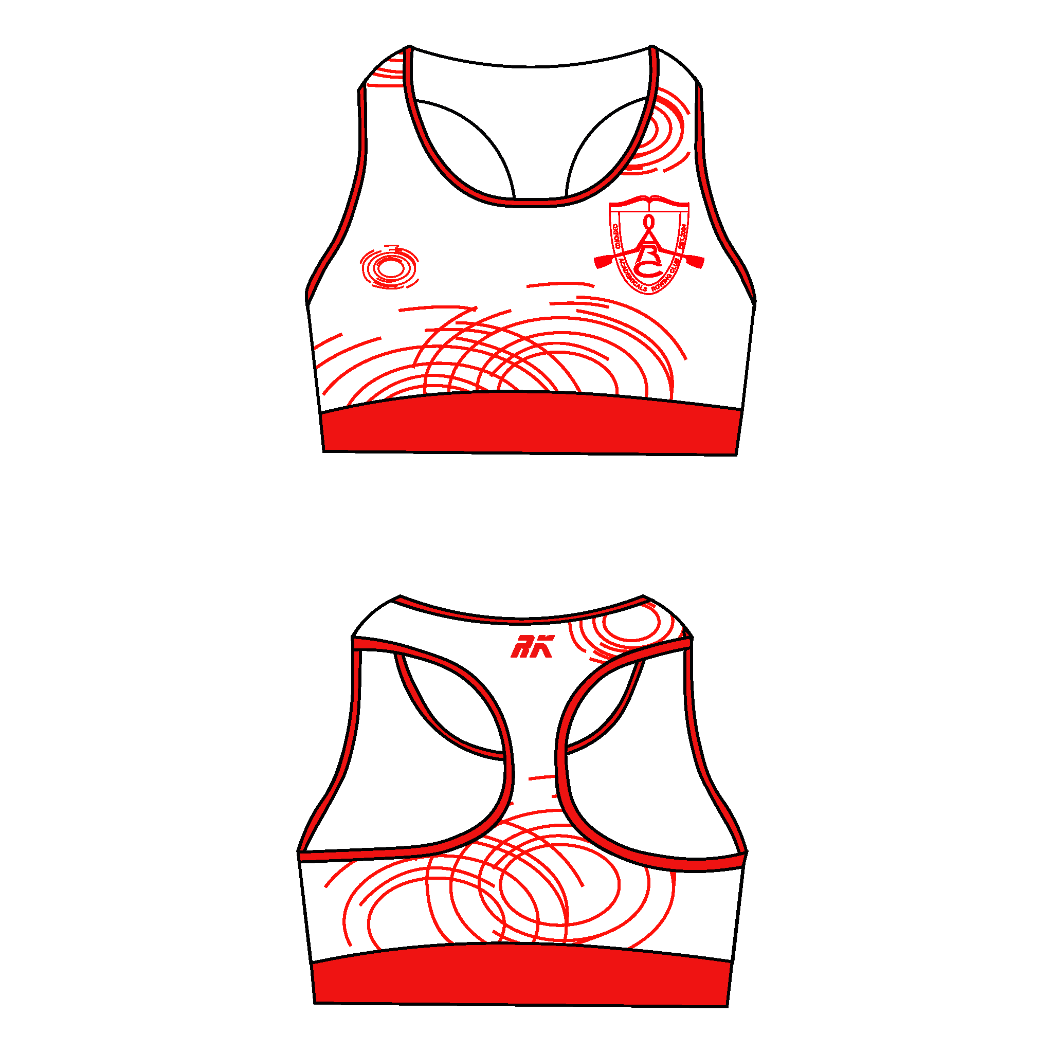 Oxford Academicals RC Sports Bra 1