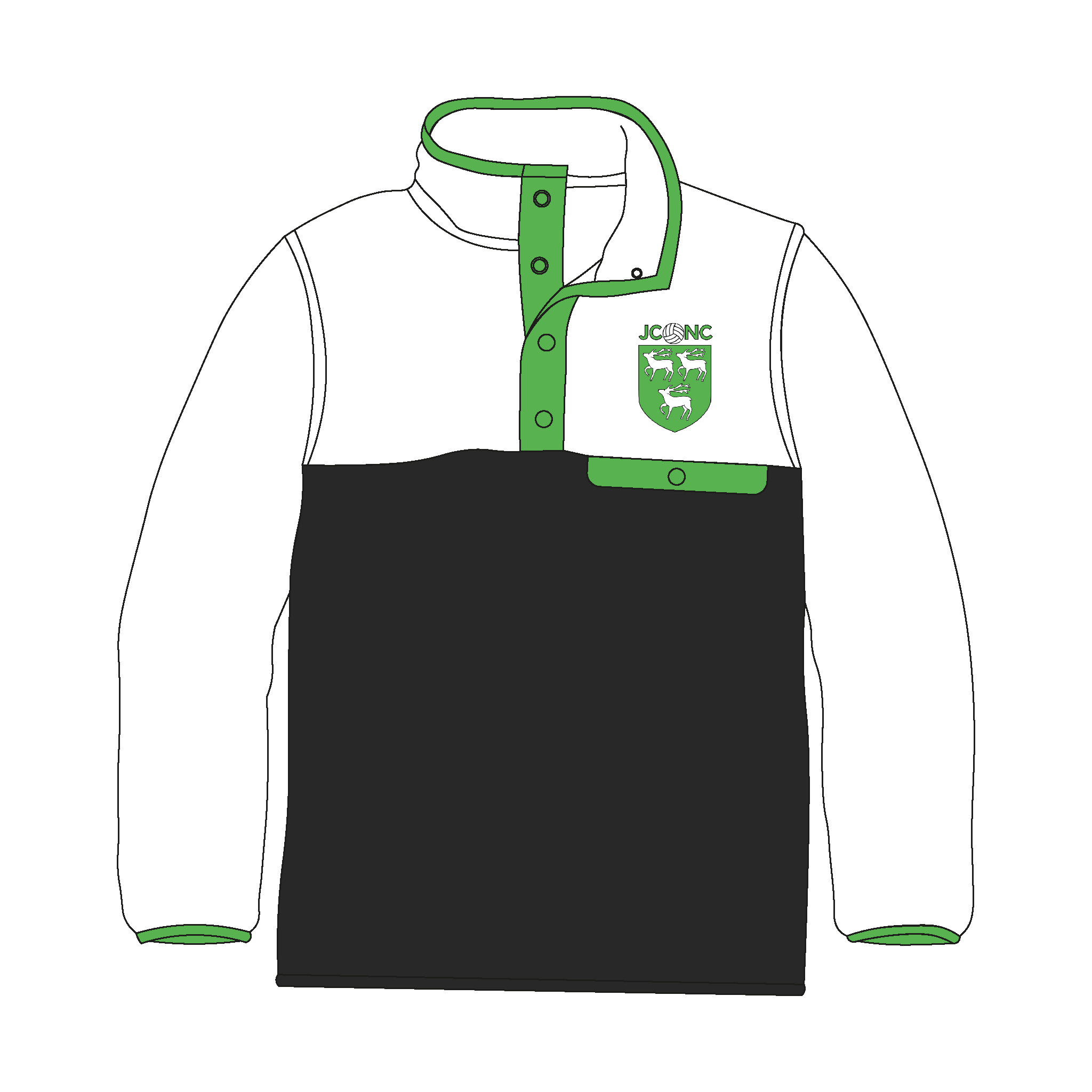 Jesus College Netball Club Pocket Fleece