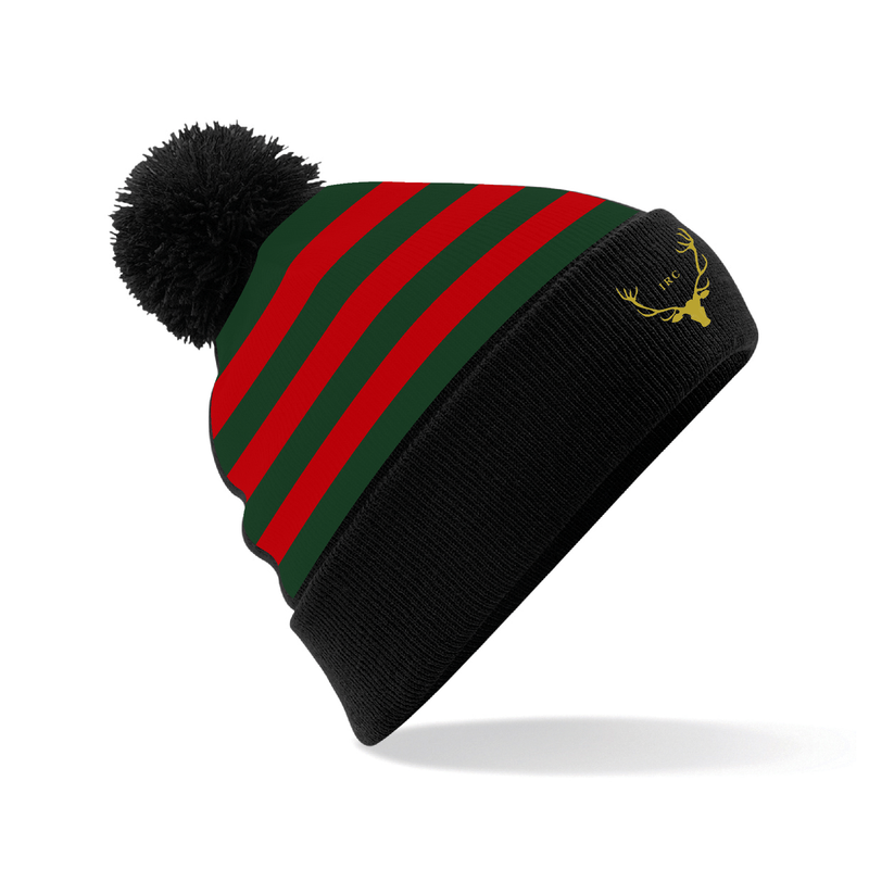 Inverness R.C Striped Bobble Hat