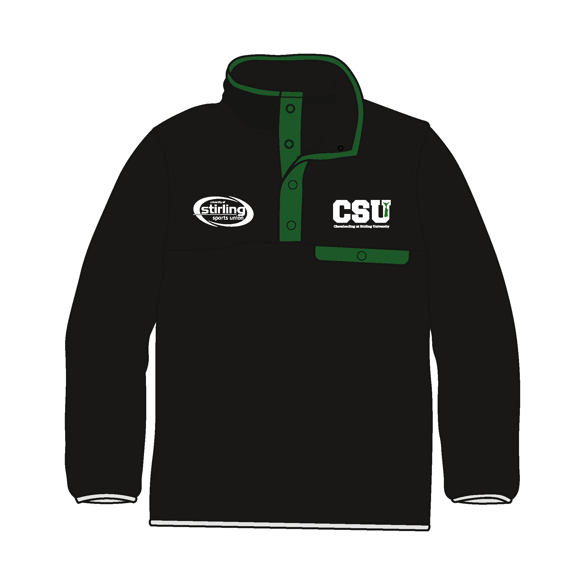 Stirling University Cheerleading Club Pocket Fleece